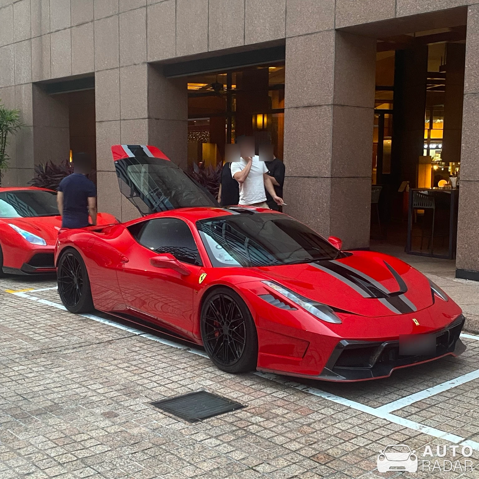 Ferrari 458 Italia Vorsteiner spotted in Singapore