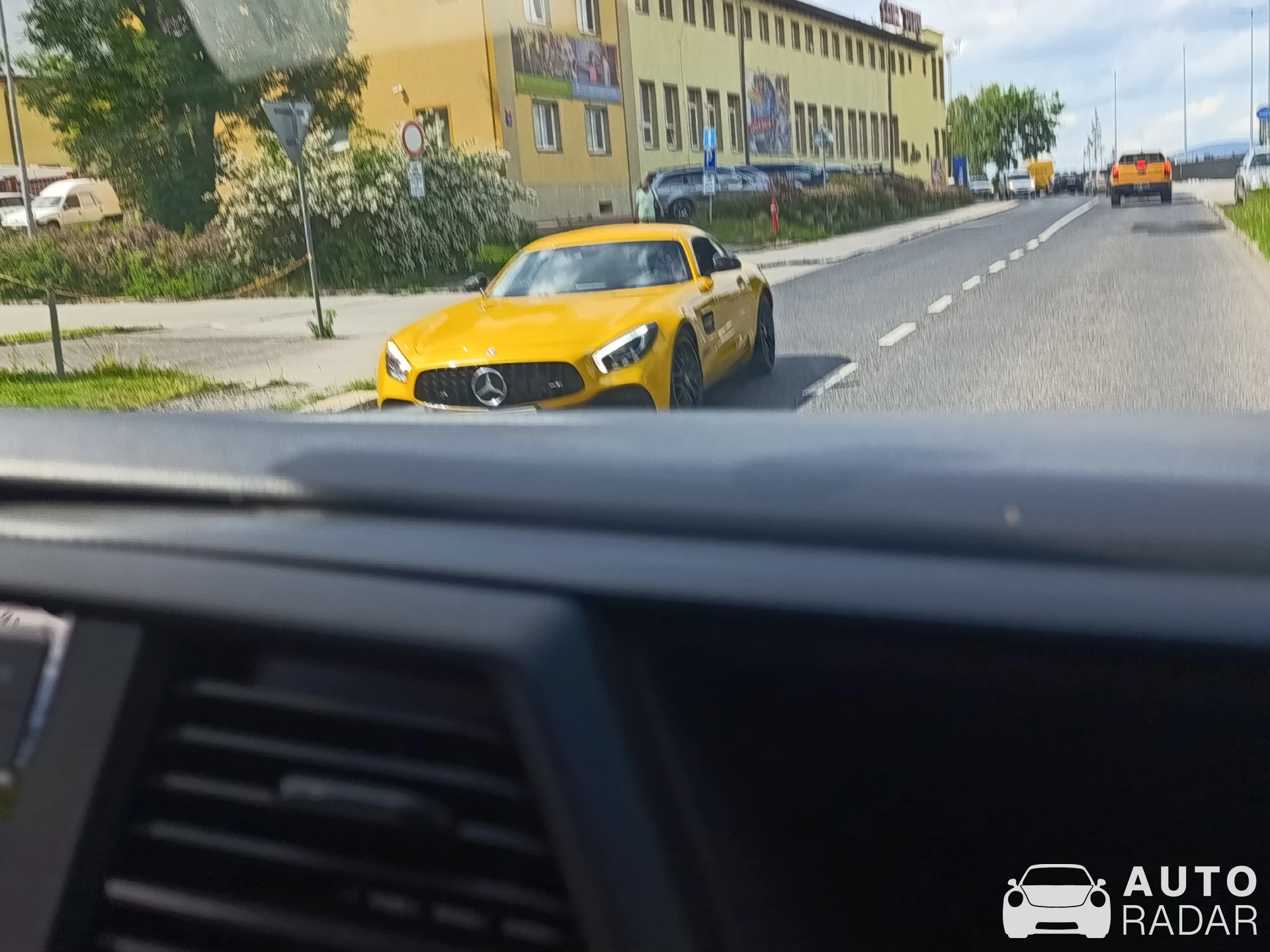 Mercedes-AMG GT C190 spotted in Lučany nad Nisou