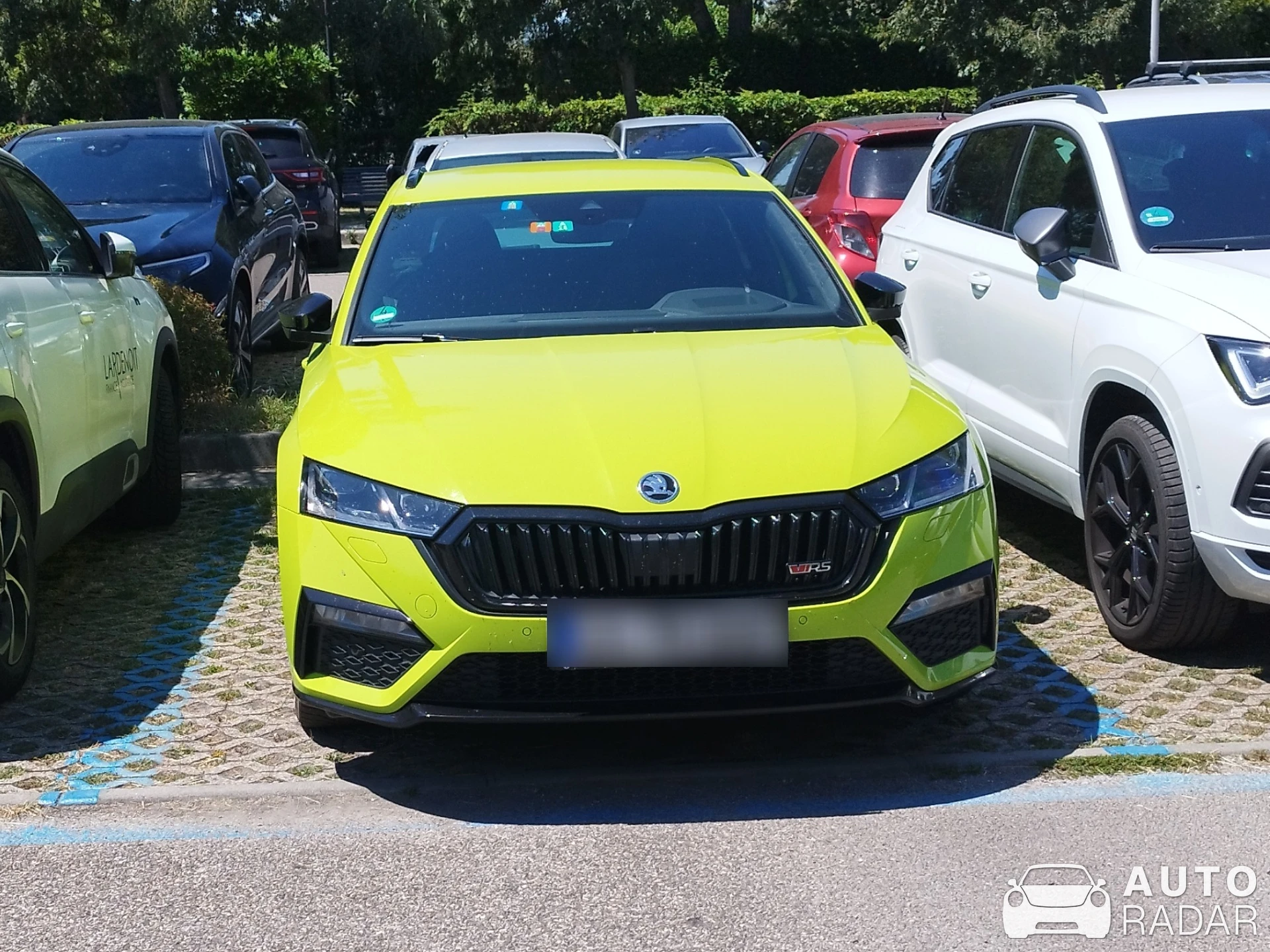 Škoda Octavia spotted in Bardolino