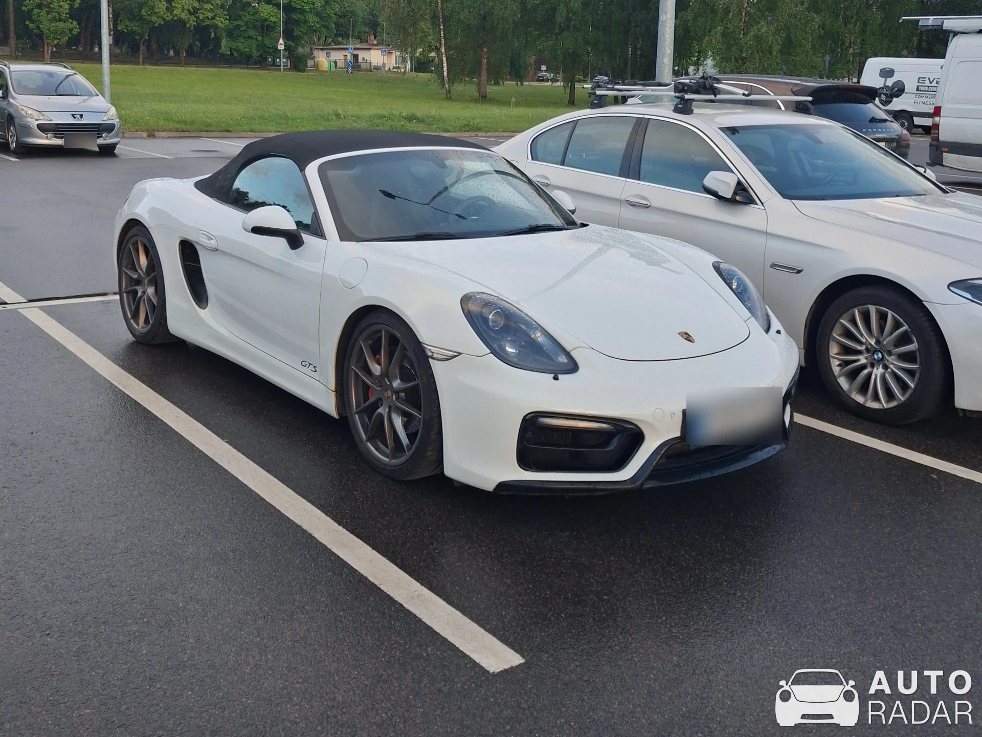 Porsche 981 Boxster GTS spotted in Vilnius