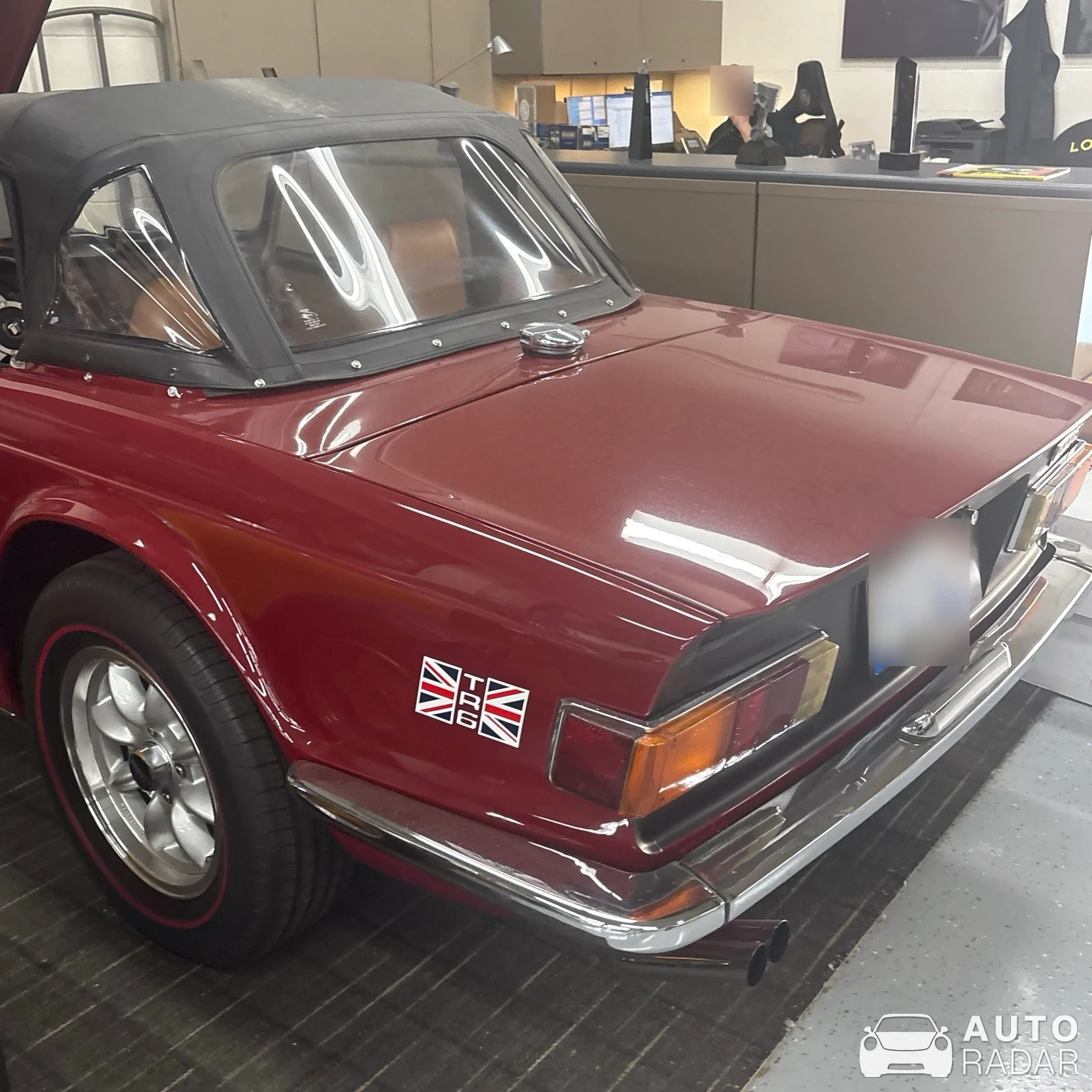 Triumph TR6 spotted in Birmingham