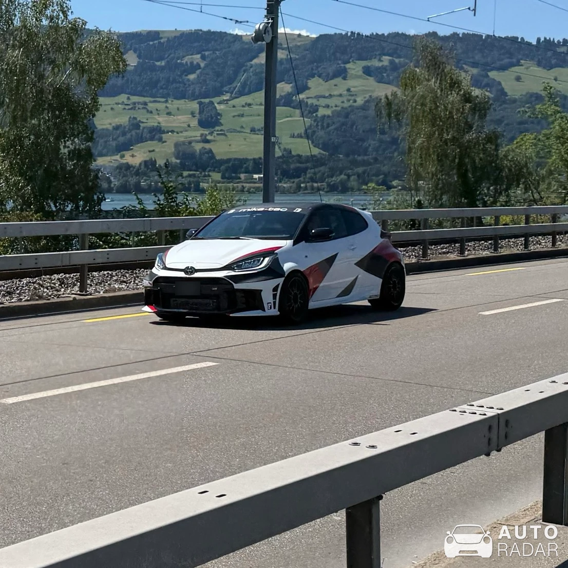 Toyota GR Yaris WRC spotted in Rapperswil SG