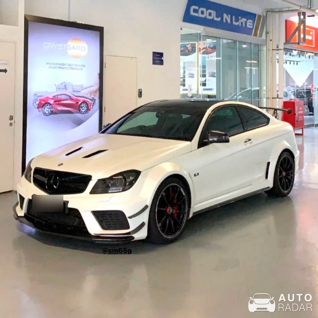 Mercedes-AMG C 63 Black Series W204 spotted in Singapore