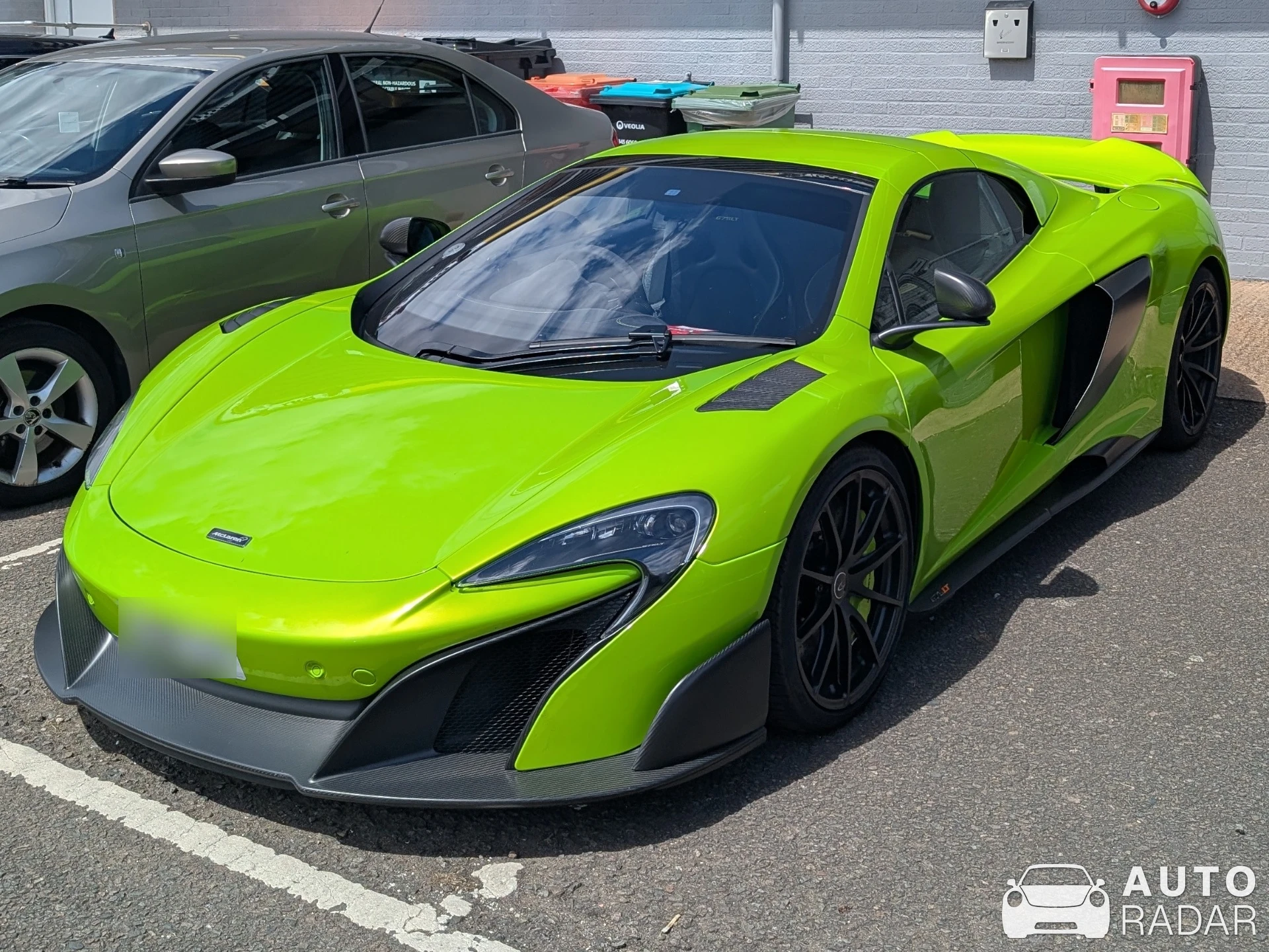 McLaren 675LT spotted in Derby, United Kingdom