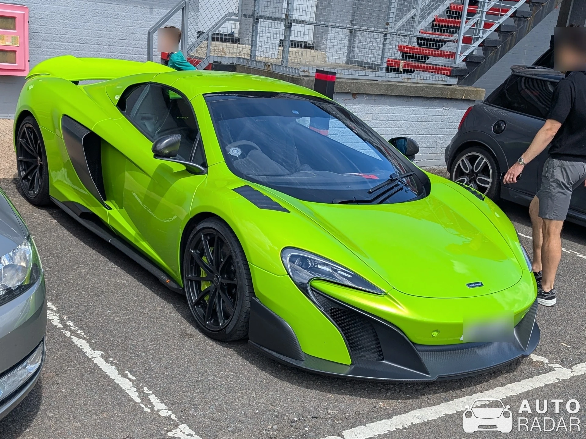 McLaren 675LT spotted in Derby