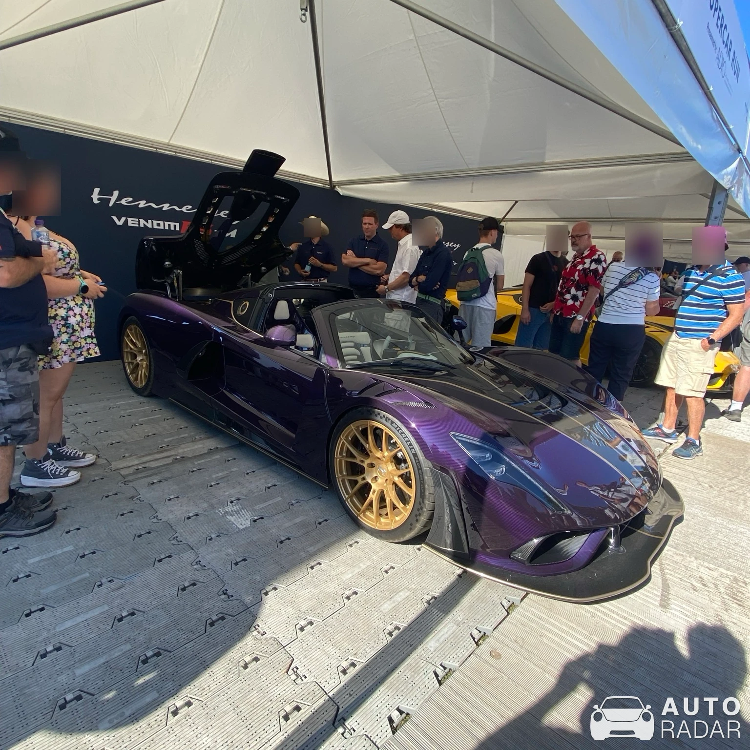 Hennessey Venom spotted in Worthing