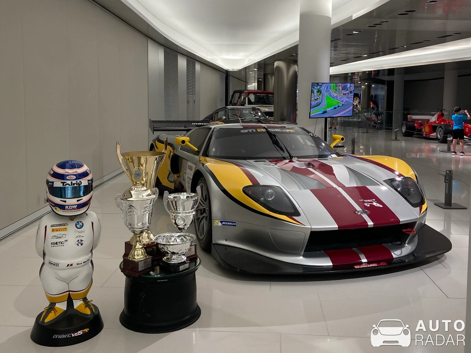 Ford GT GT1 Matech spotted in Monaco