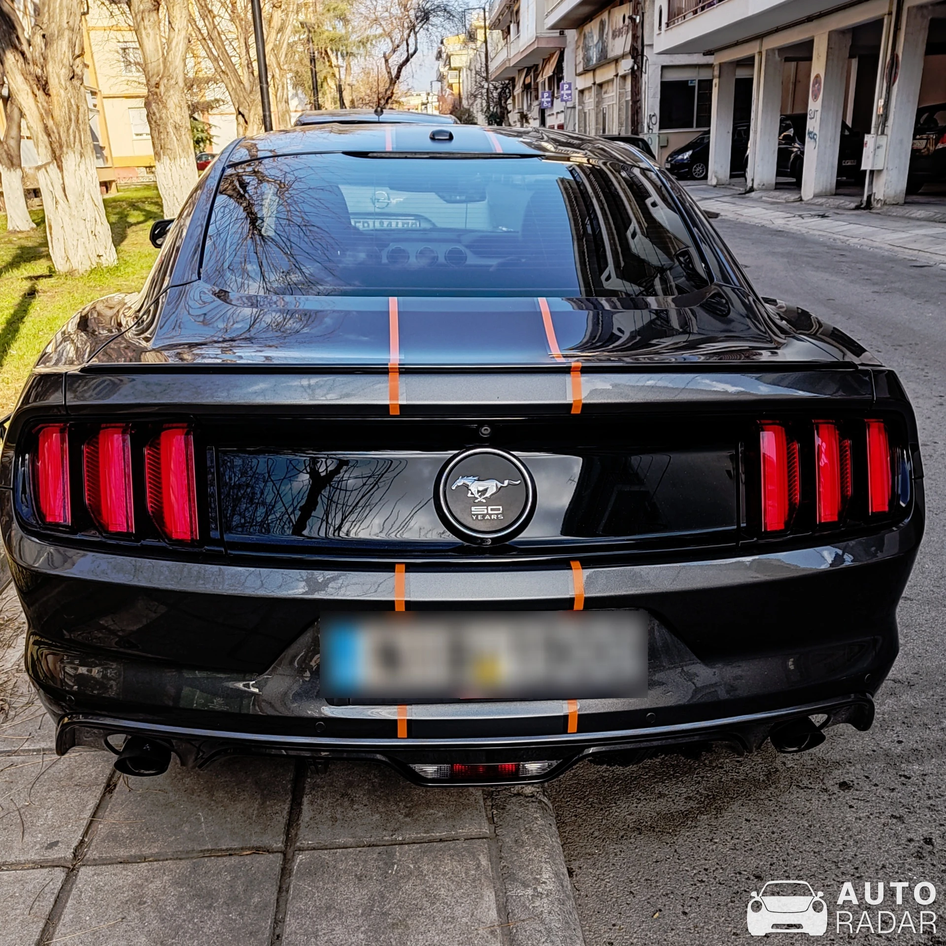 Ford Mustang GT 50th Anniversary Edition spotted in Menemeni