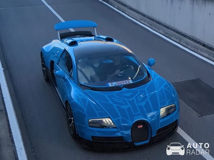 Bugatti Veyron 16.4 Grand Sport Vitesse Transformers spotted in Hockenheim