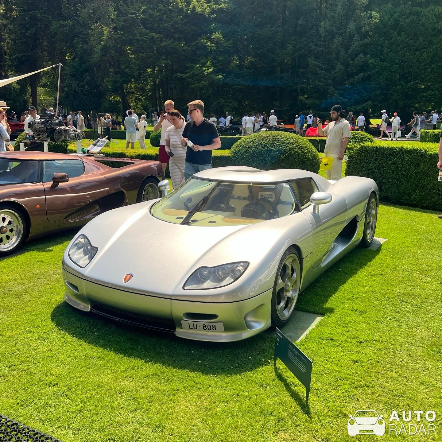 Koenigsegg CC8S spotted in Båstad