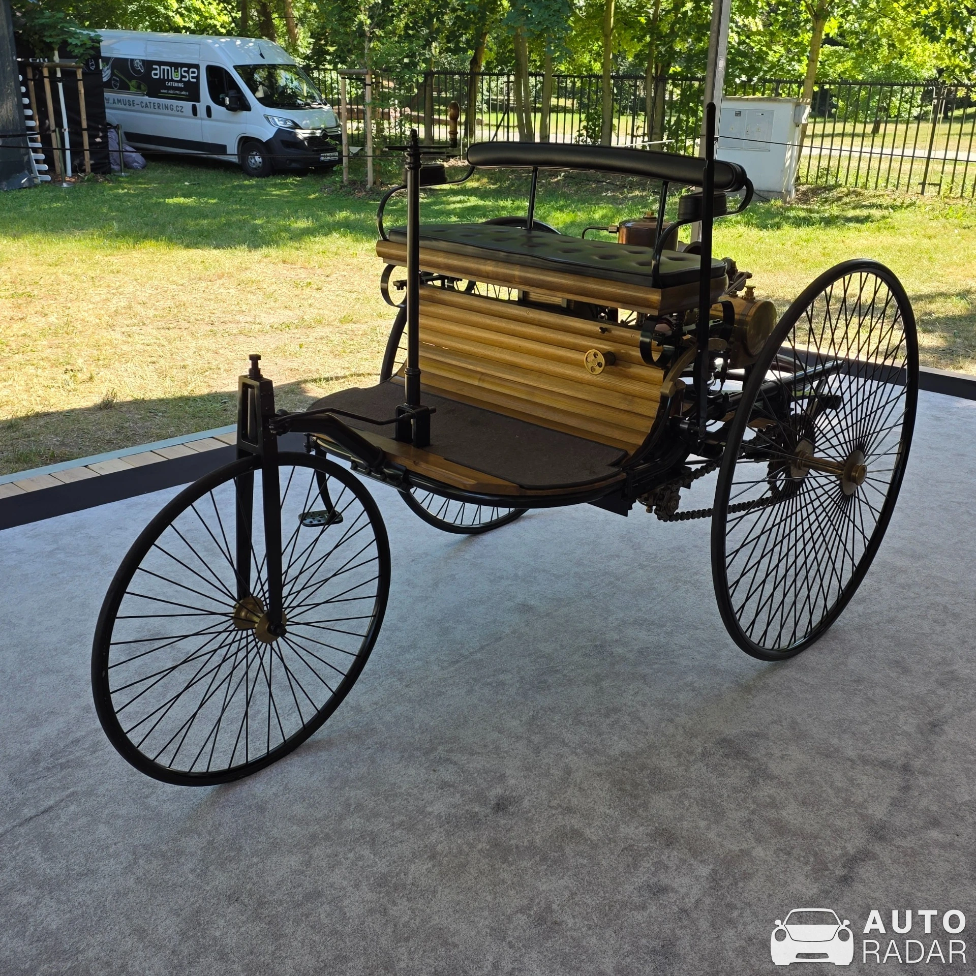 Mercedes Patent-Motorwagen spotted in Praha