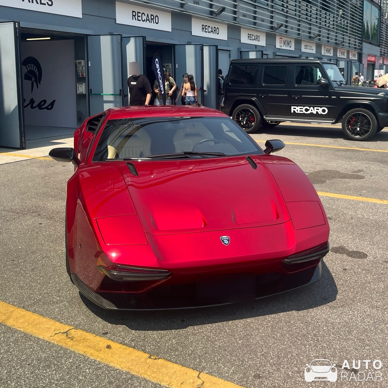 ARES Design Panther ProgettoUno spotted in Monza