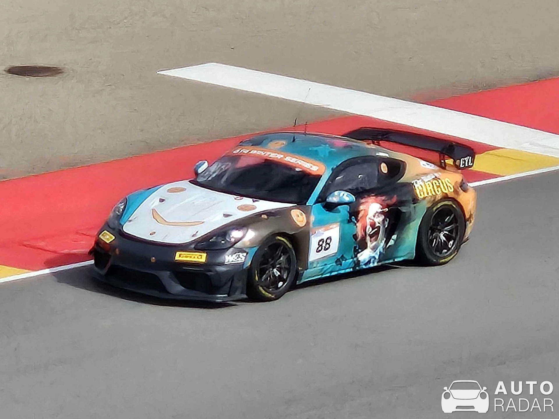 Porsche 718 Cayman GT4 RS Clubsport spotted in Alcañiz