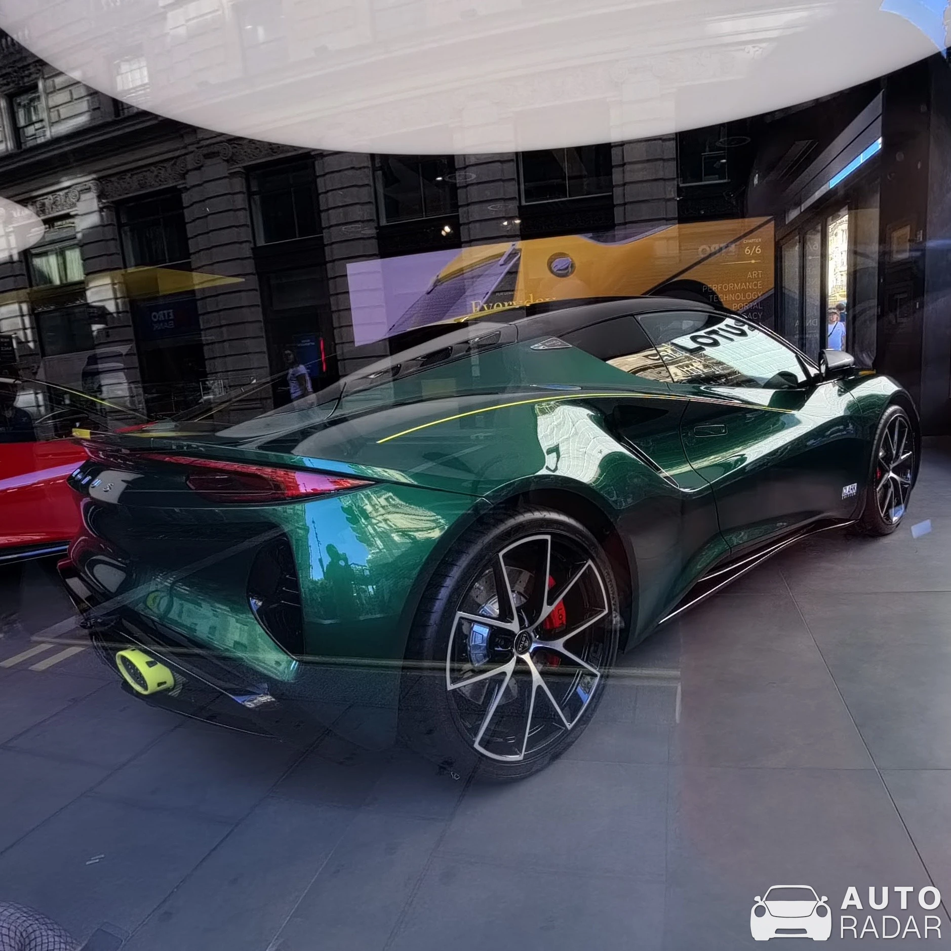 Lotus Emira V6 First Edition spotted in London
