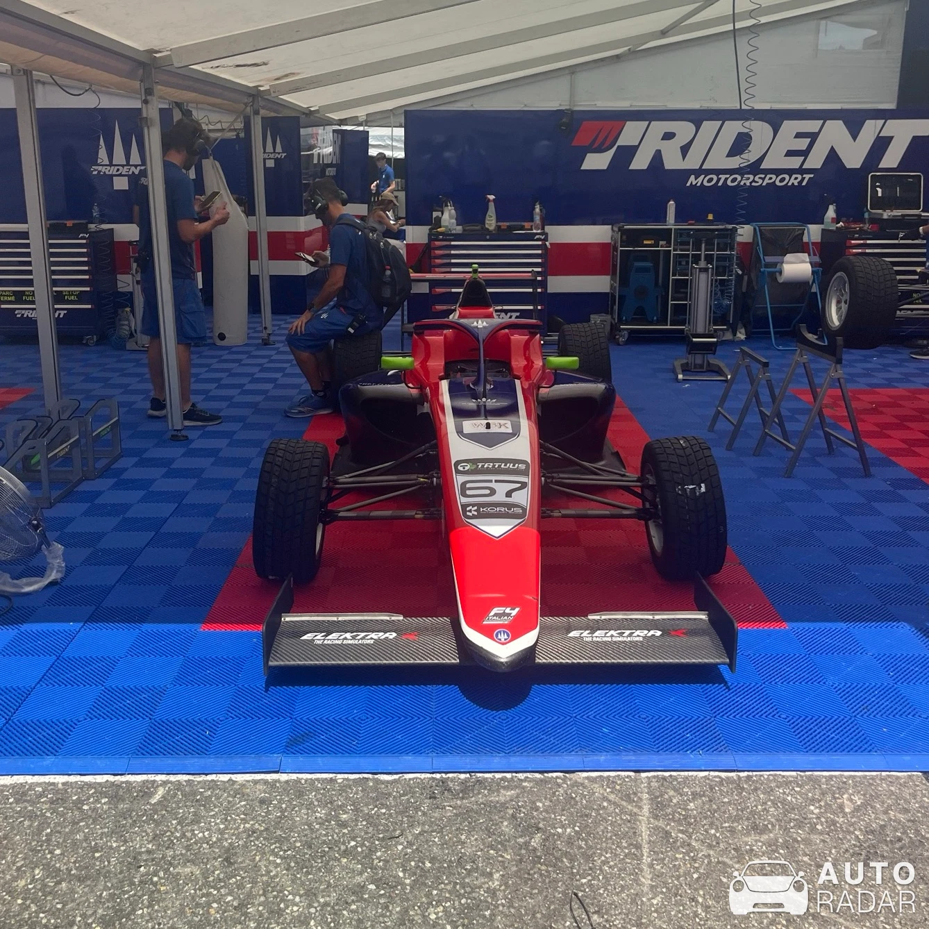 Tatuus F4-T421 spotted in Monza