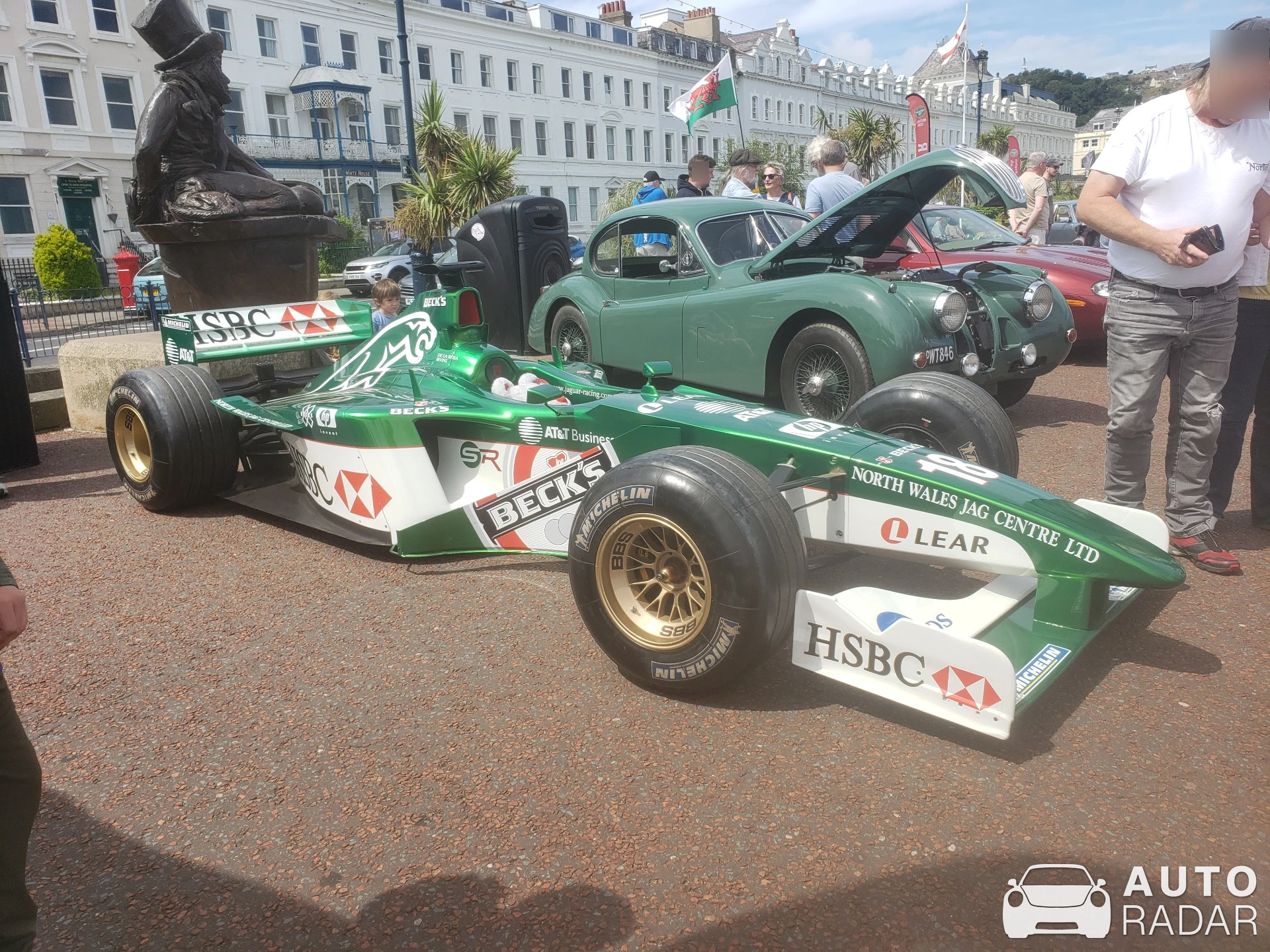 Jaguar R2 spotted in Llandudno