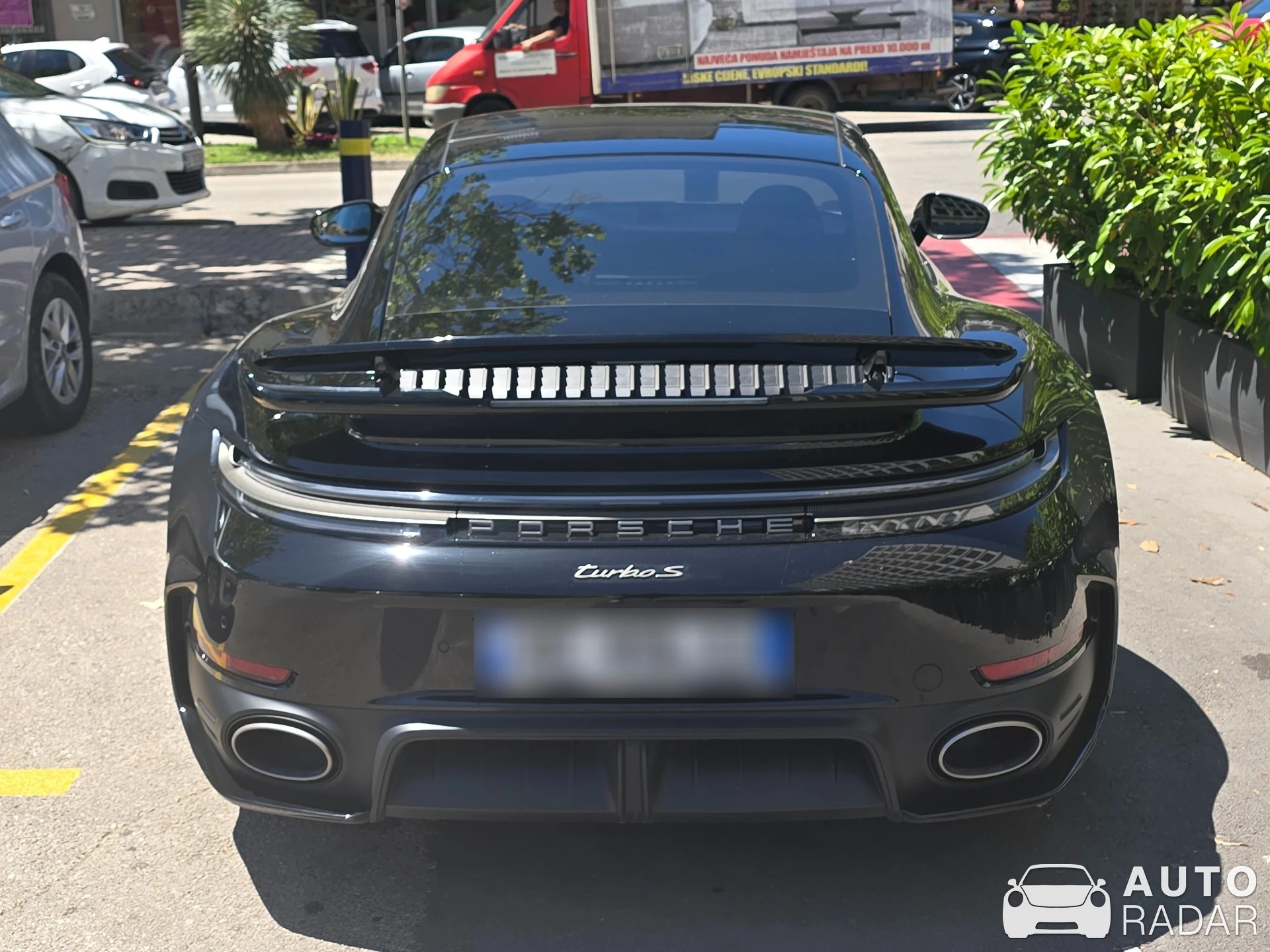 Porsche 992 Turbo S MkI spotted in Budva
