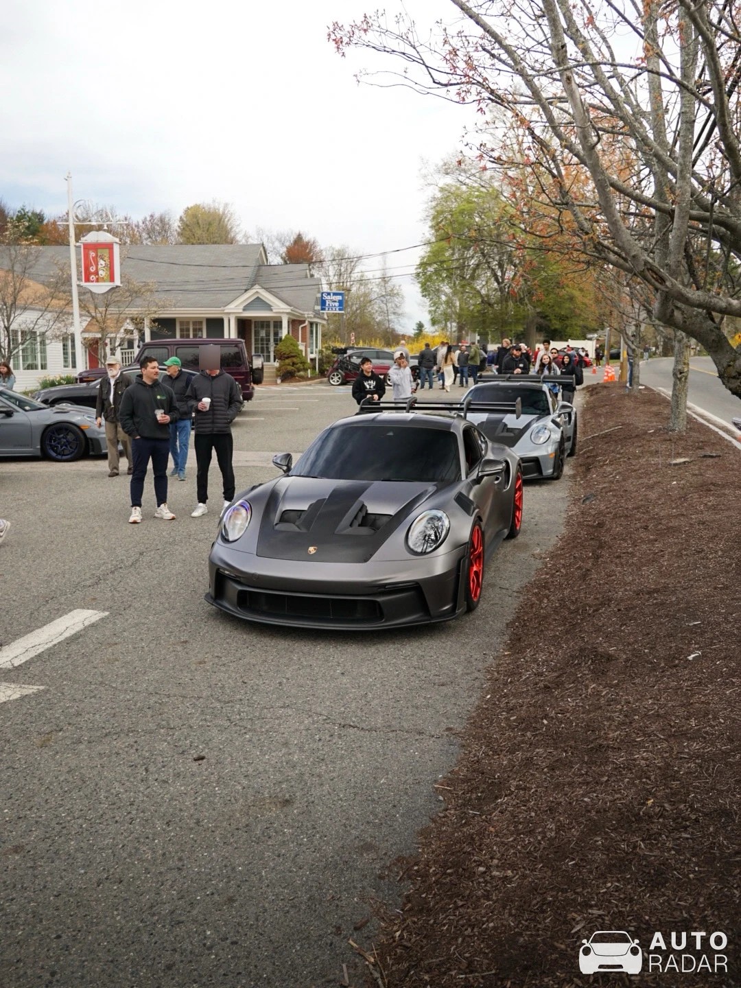 Porsche 992 GT3 RS MkI Weissach Package spotted in Sudbury