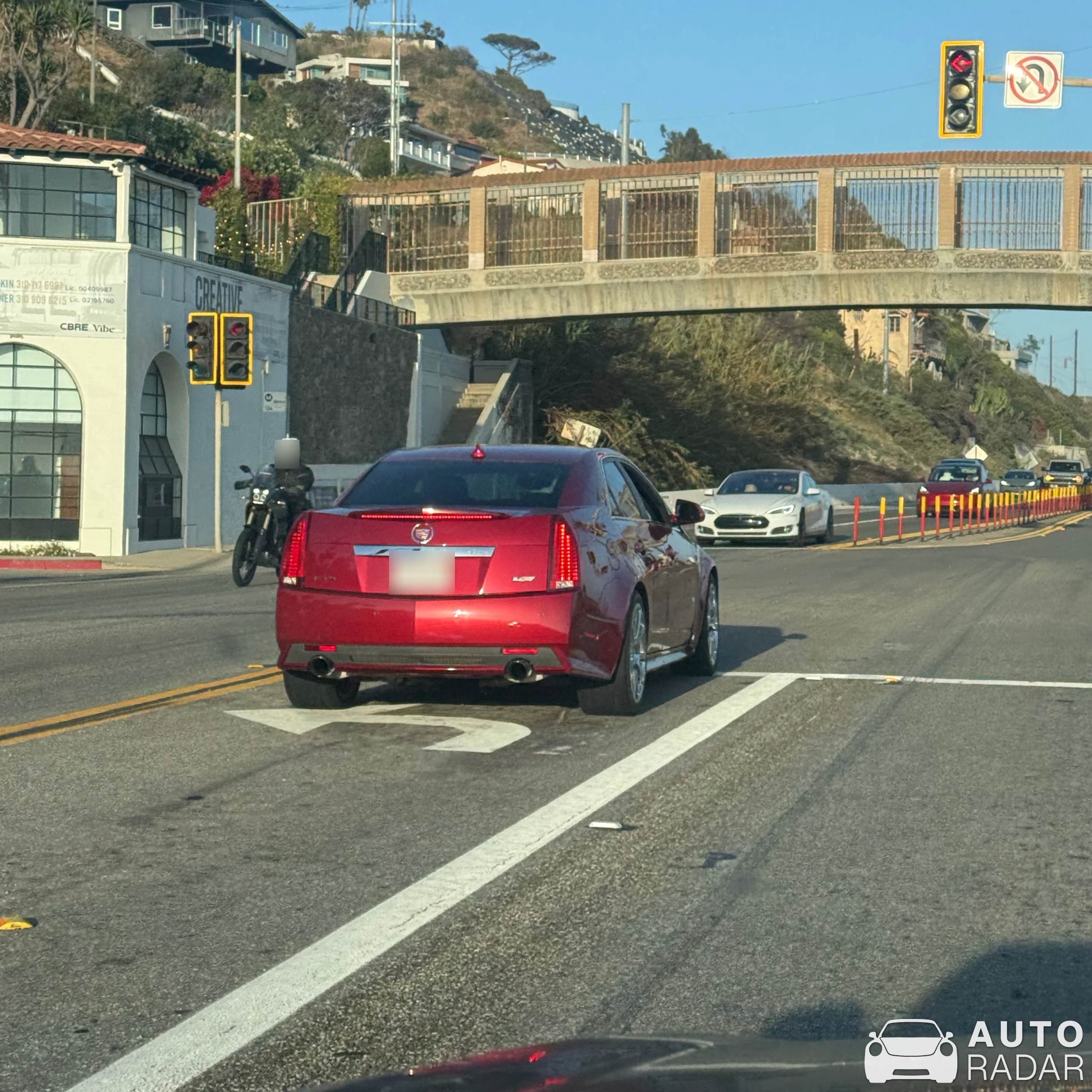 Cadillac CTS-V spotted in Los Angeles