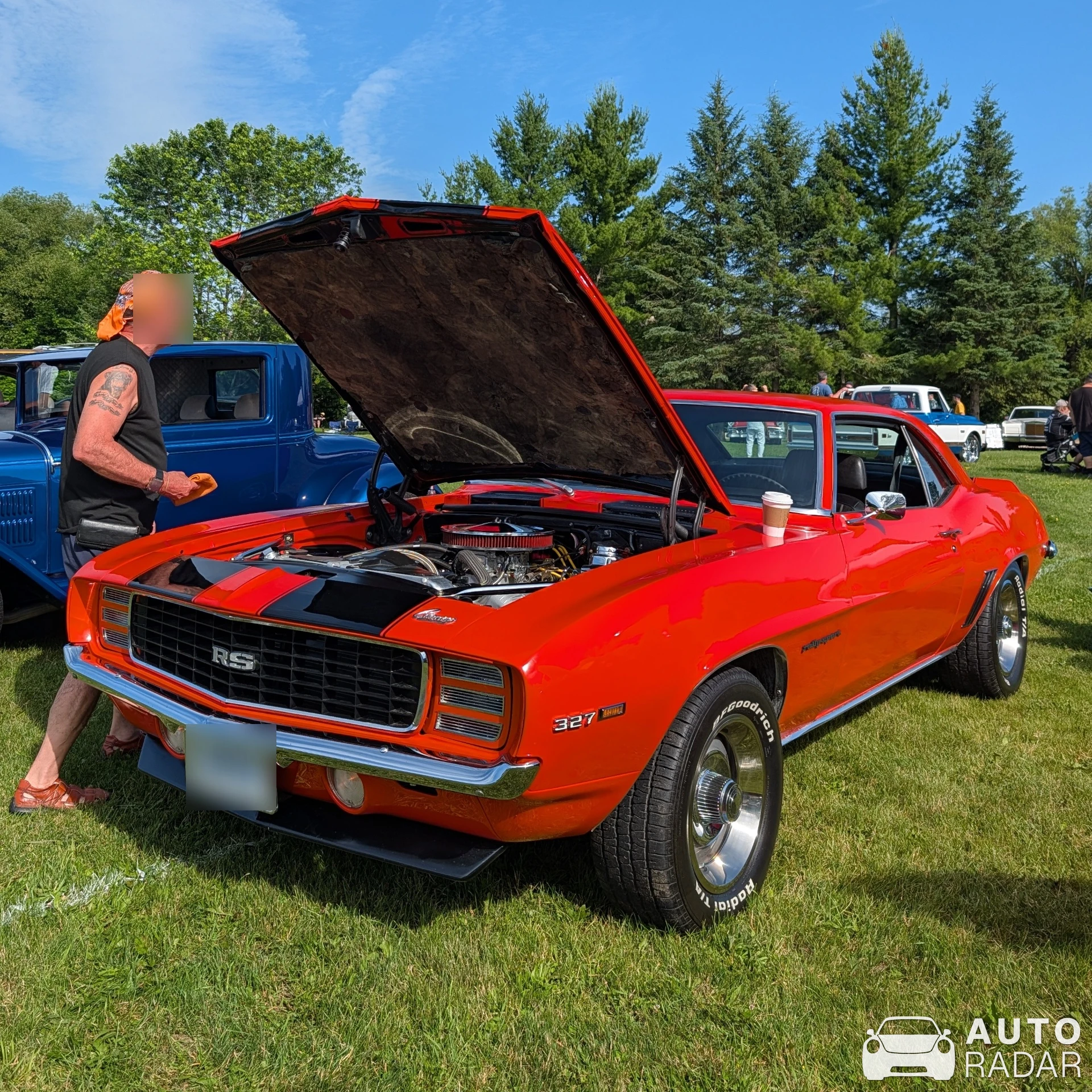 Chevrolet Camaro RS spotted in Merrickville