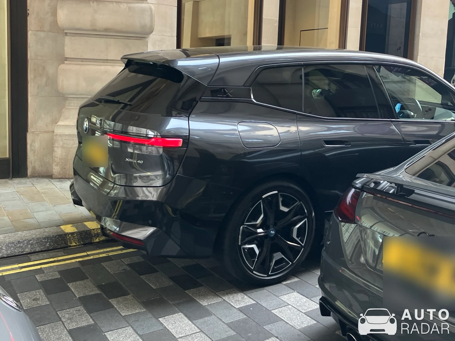 BMW iX spotted in London