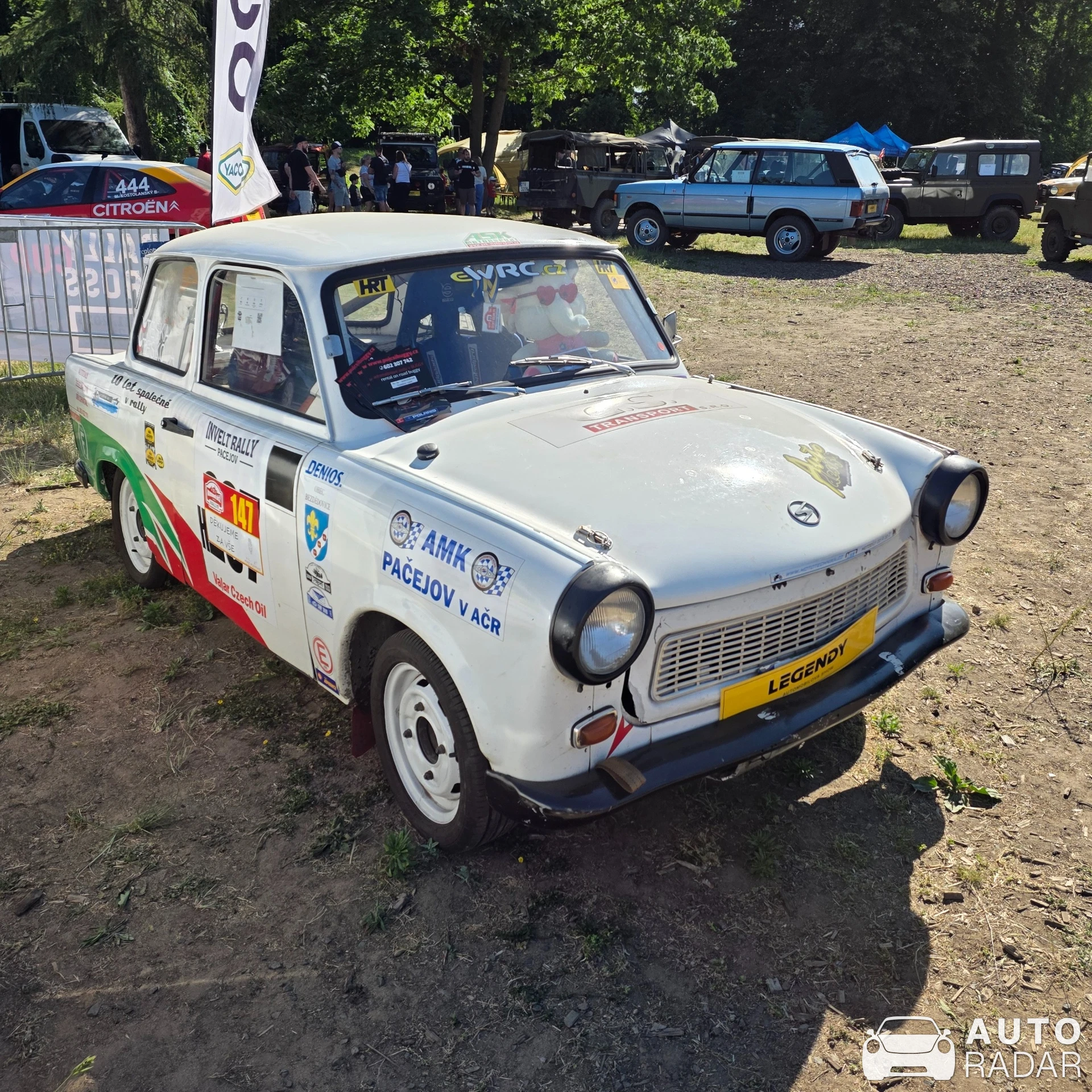 Trabant 601 Rallye spotted in Praha