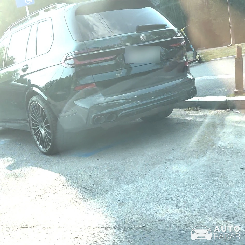 Alpina XB7 spotted in Bucharest