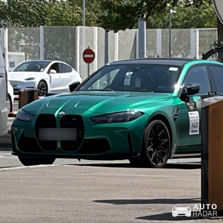 BMW M3 G80 Sedan Competition spotted in Marck