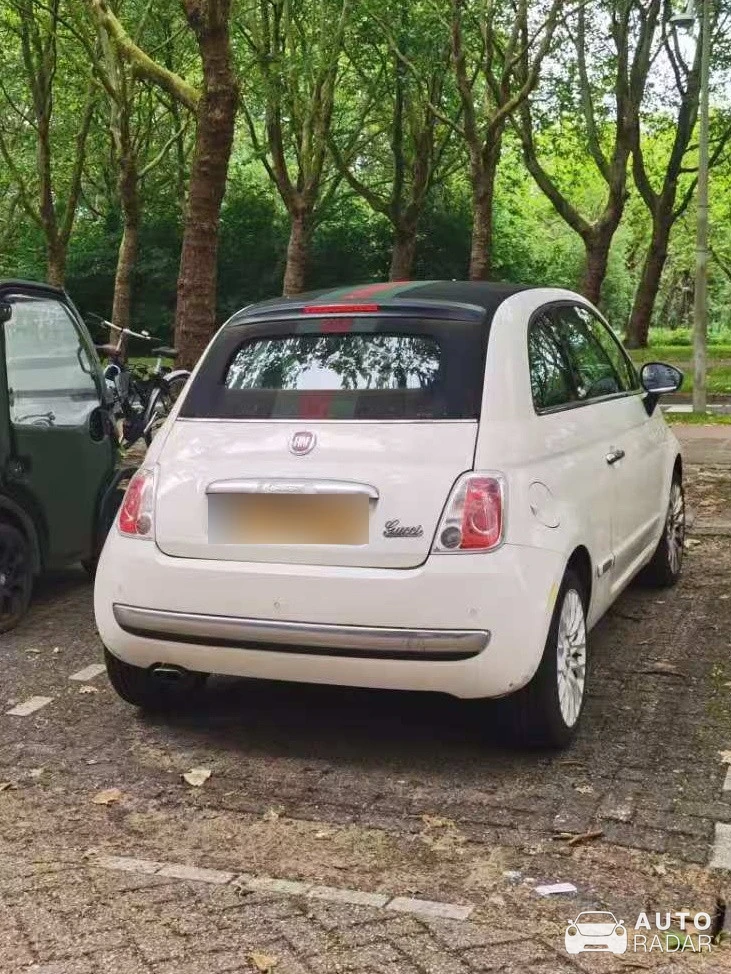 Fiat 500 by Gucci spotted in Amsterdam