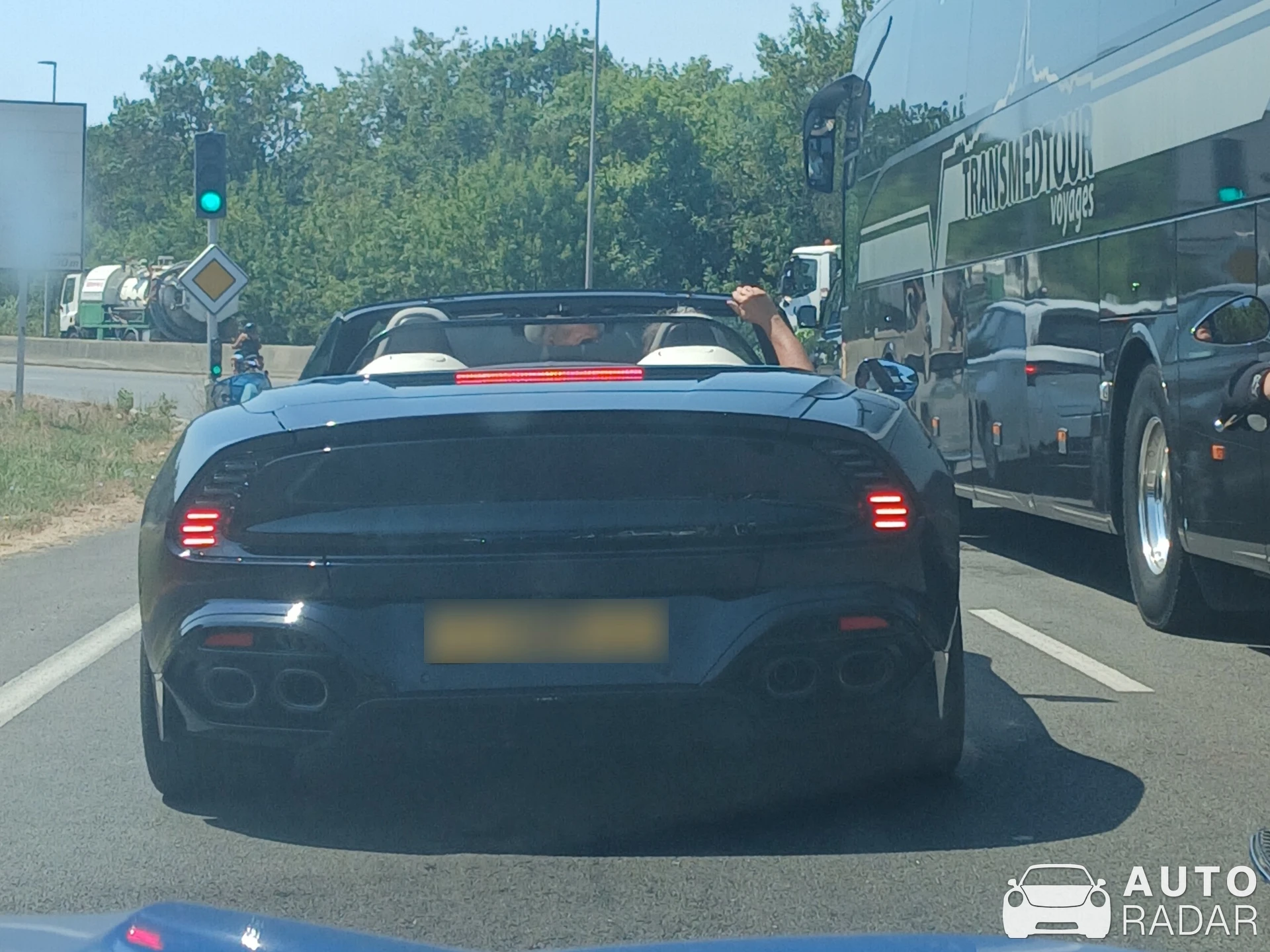 Aston Martin Vanquish Volante spotted in Gassin