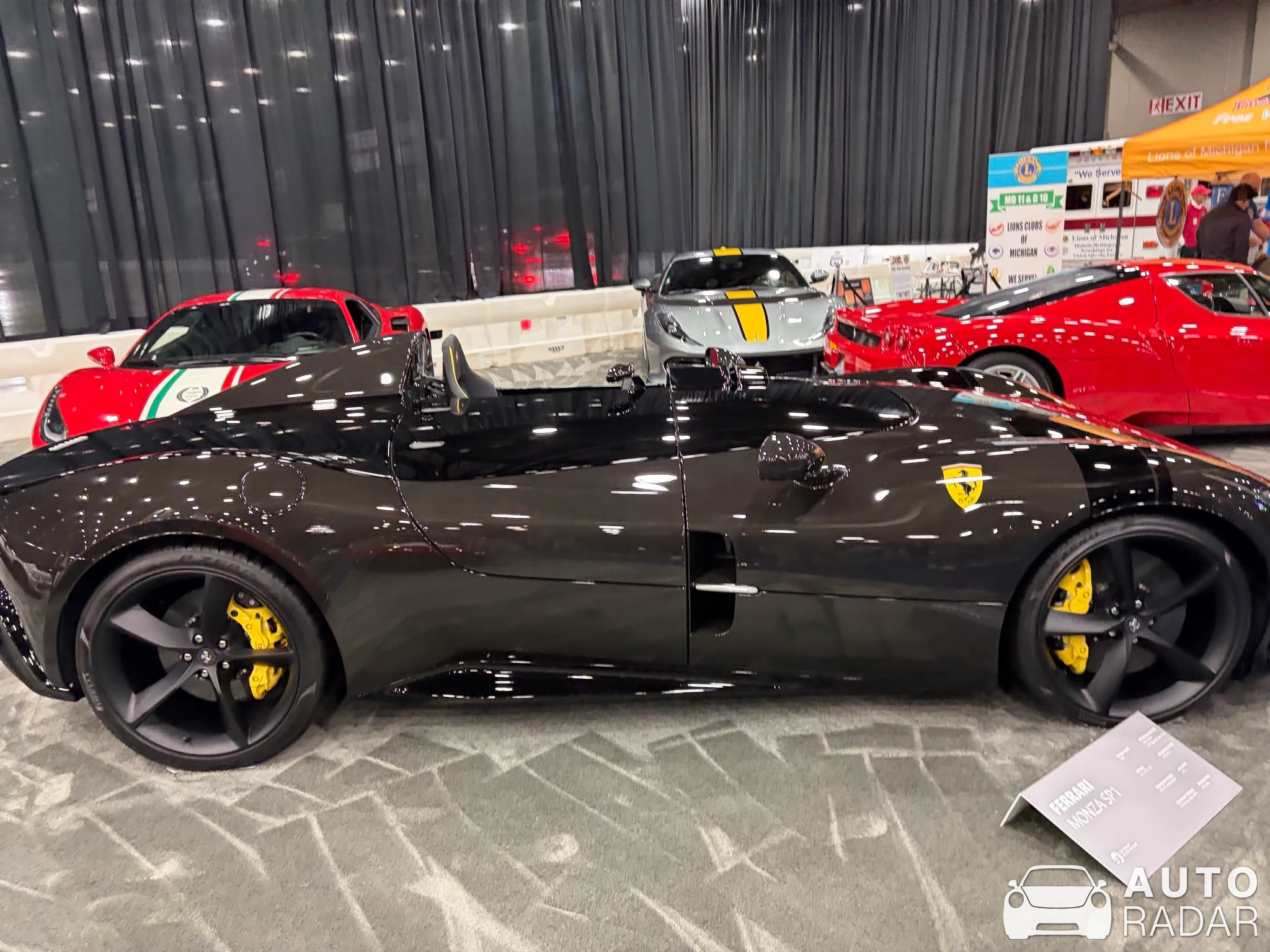 Ferrari Monza SP1 spotted in Detroit