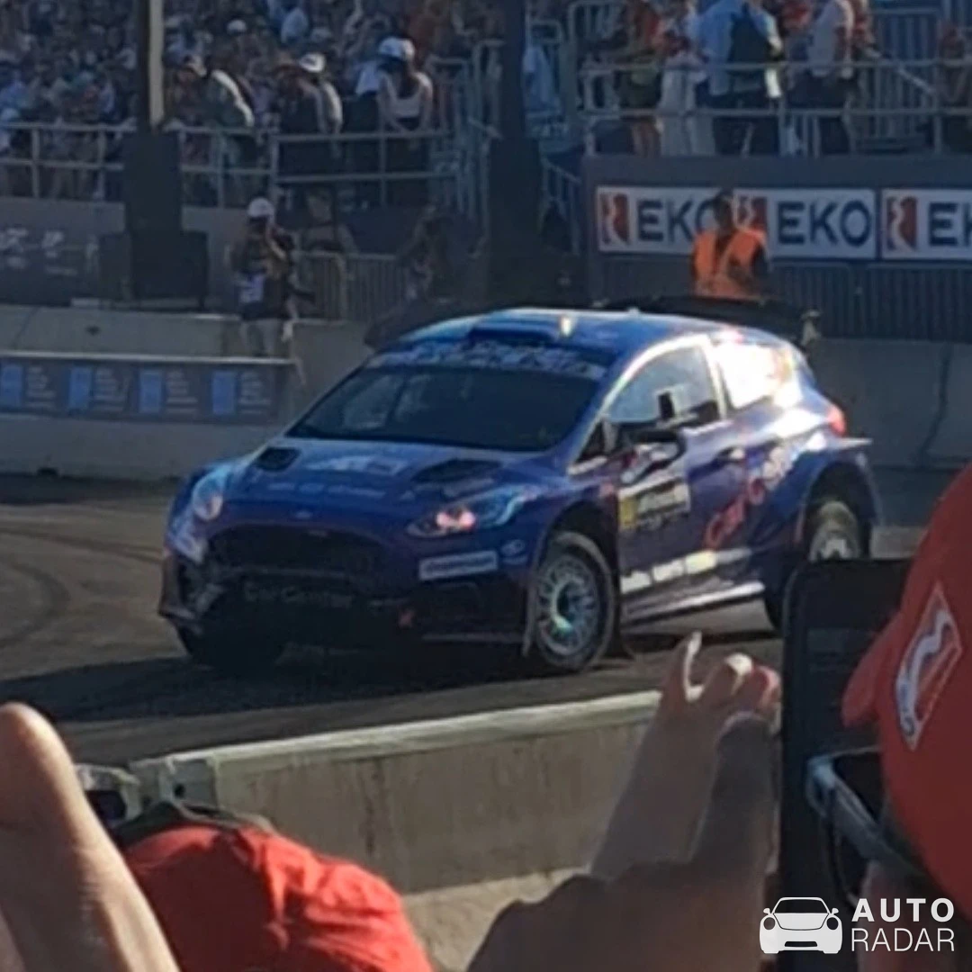 Ford Fiesta WRC spotted in Elliniko