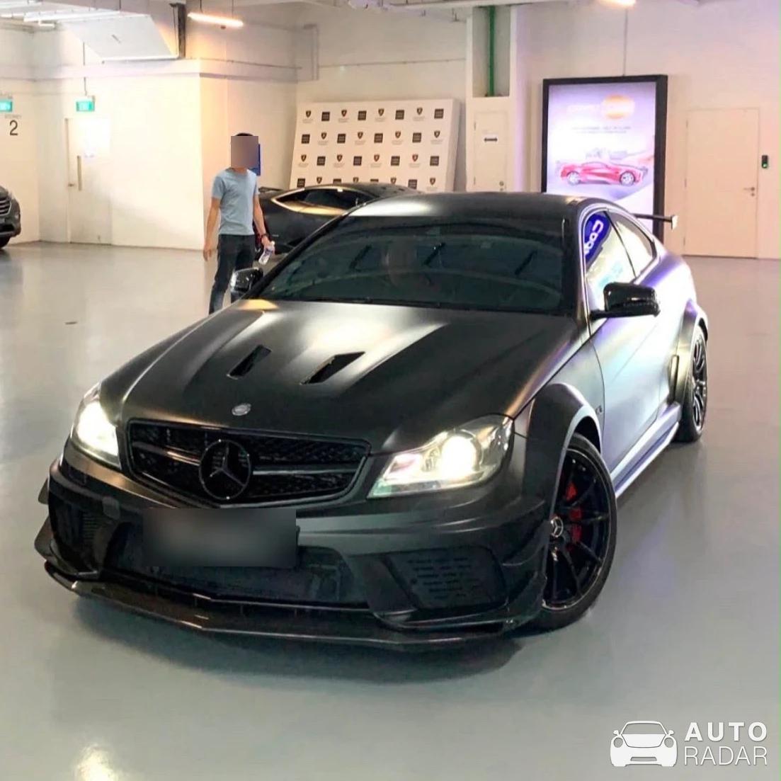 Mercedes-AMG C 63 spotted in Singapore