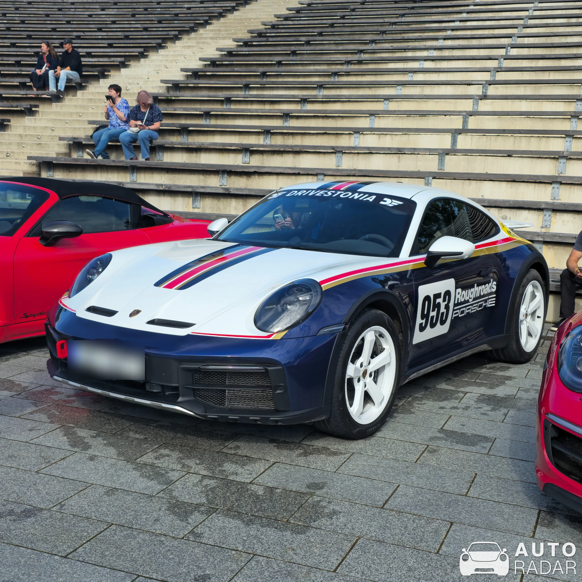 Porsche 992 Dakar spotted in Rakvere