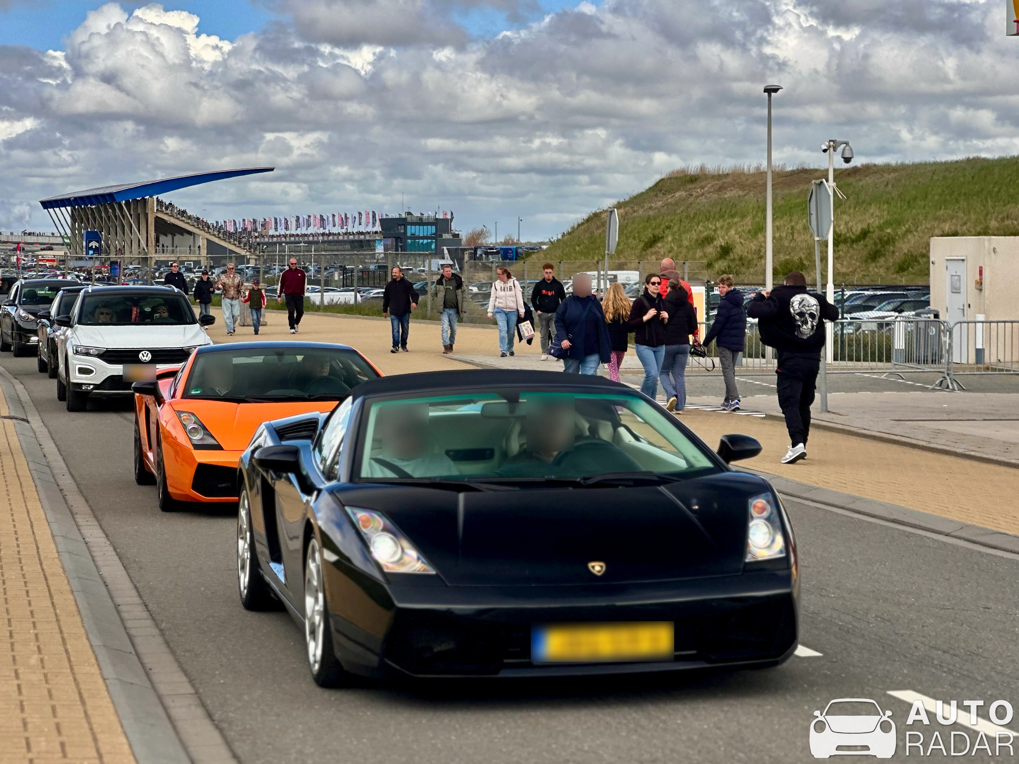 Lamborghini Gallardo Spyder spotted in Zandvoort