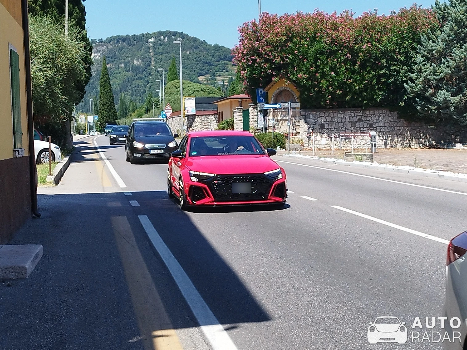 Audi RS3 Sedan 8Y spotted in Bardolino