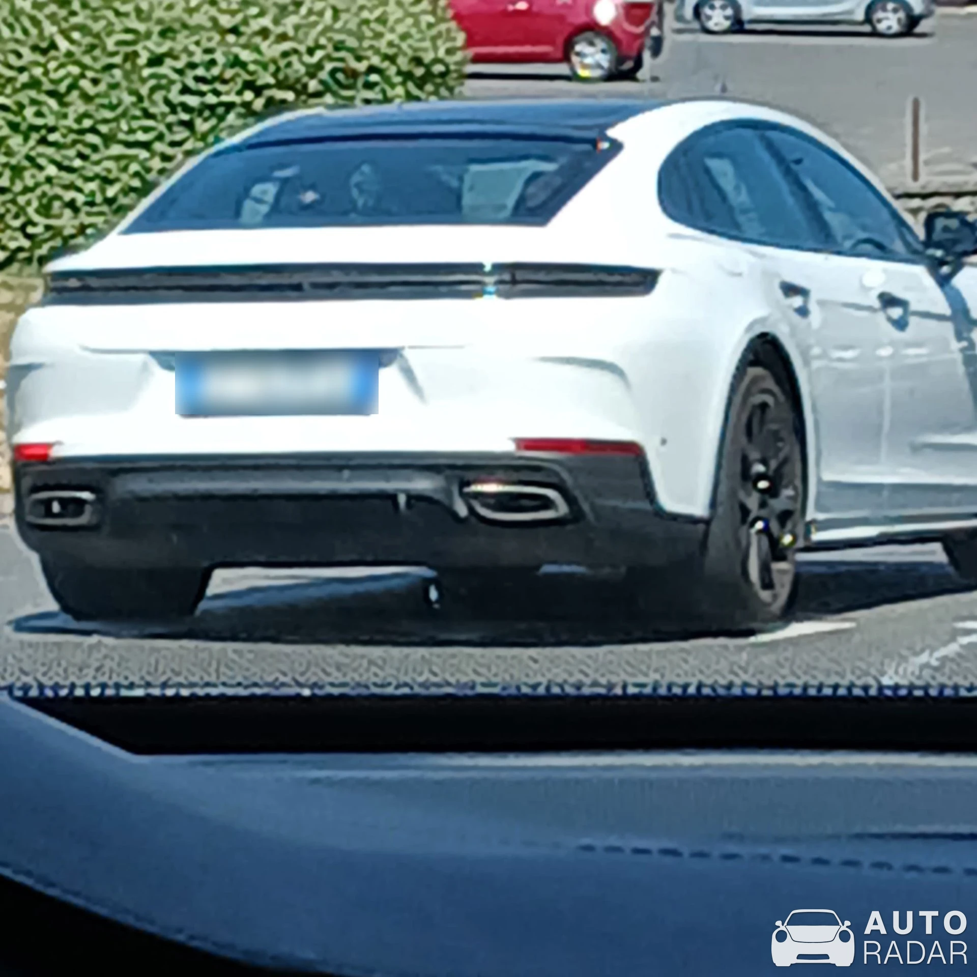 Porsche Panamera 4 spotted in Adro