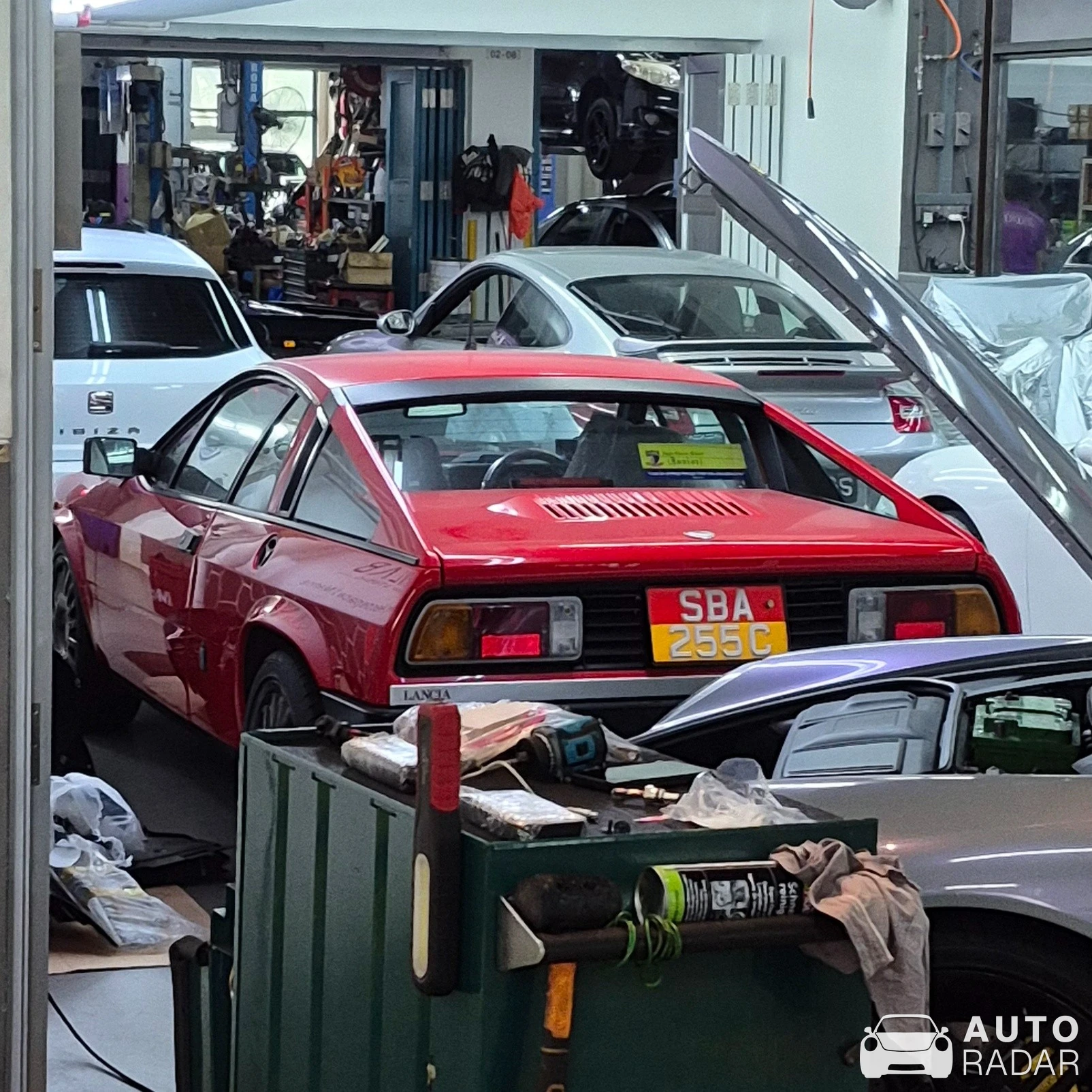 Lancia Beta Montecarlo spotted in Singapore