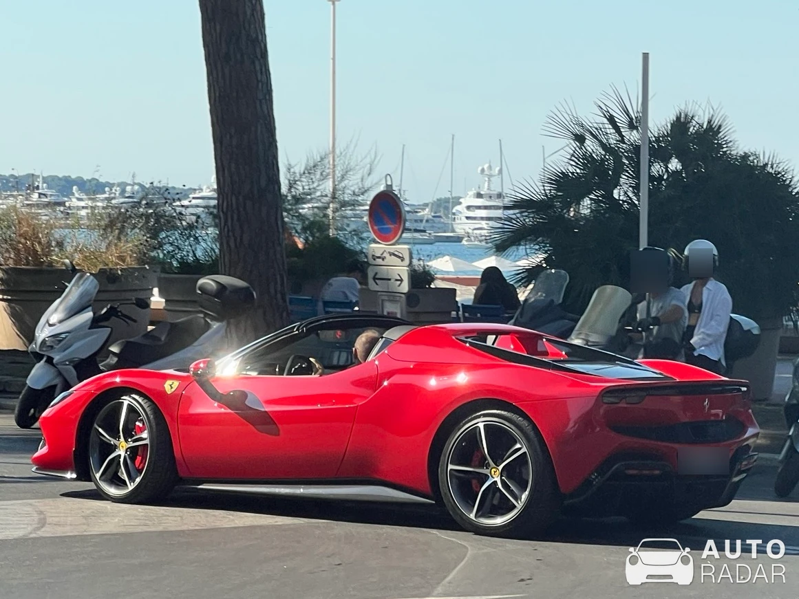 Ferrari 296 GTS spotted in Cannes