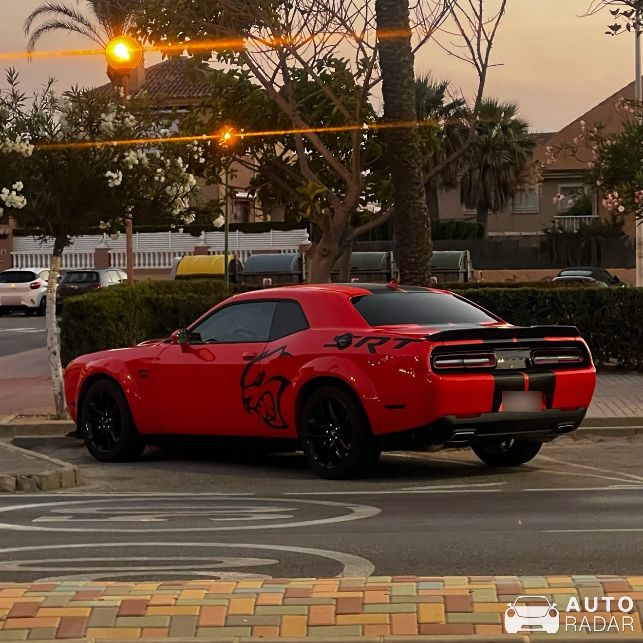 Dodge Challenger SRT Hellcat Widebody spotted in Cartagena