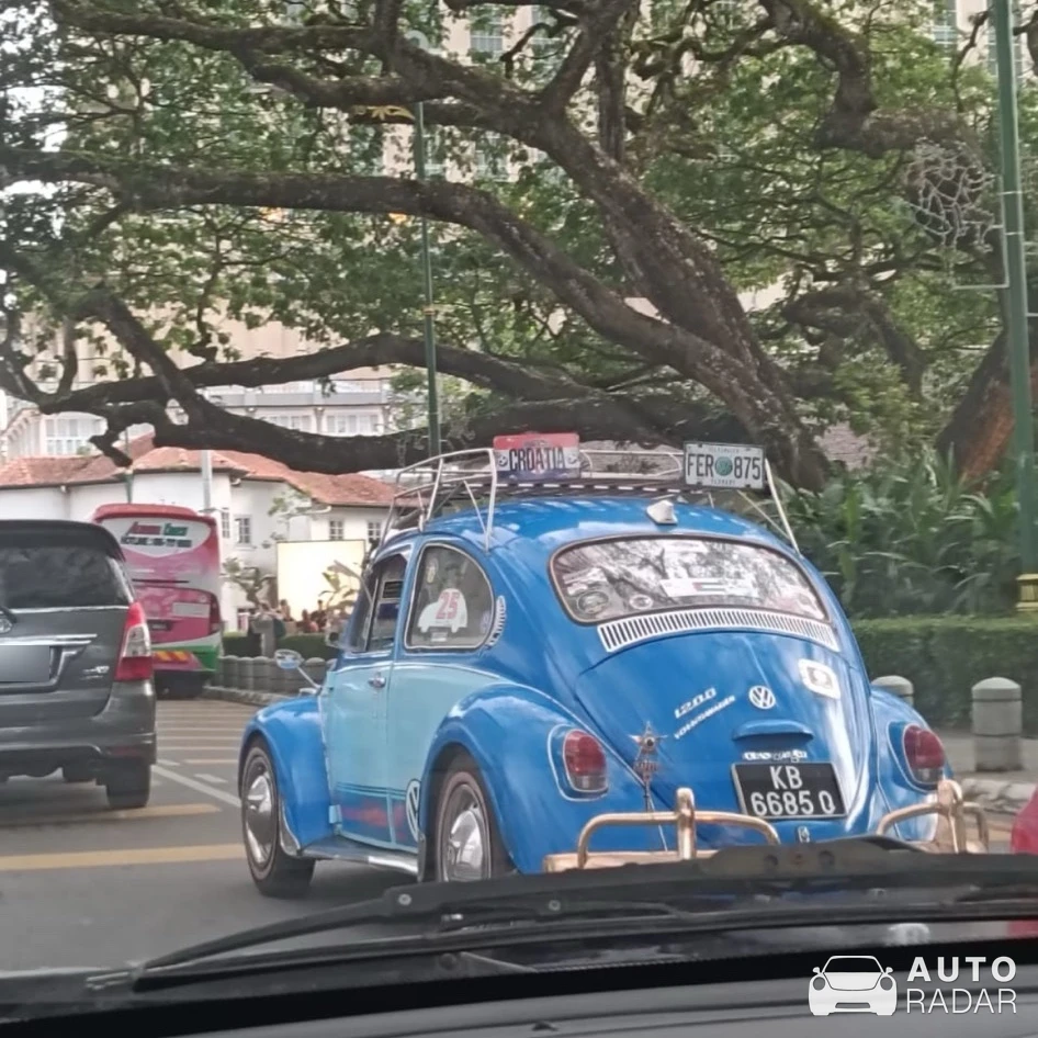 Volkswagen Beetle spotted in Kuching