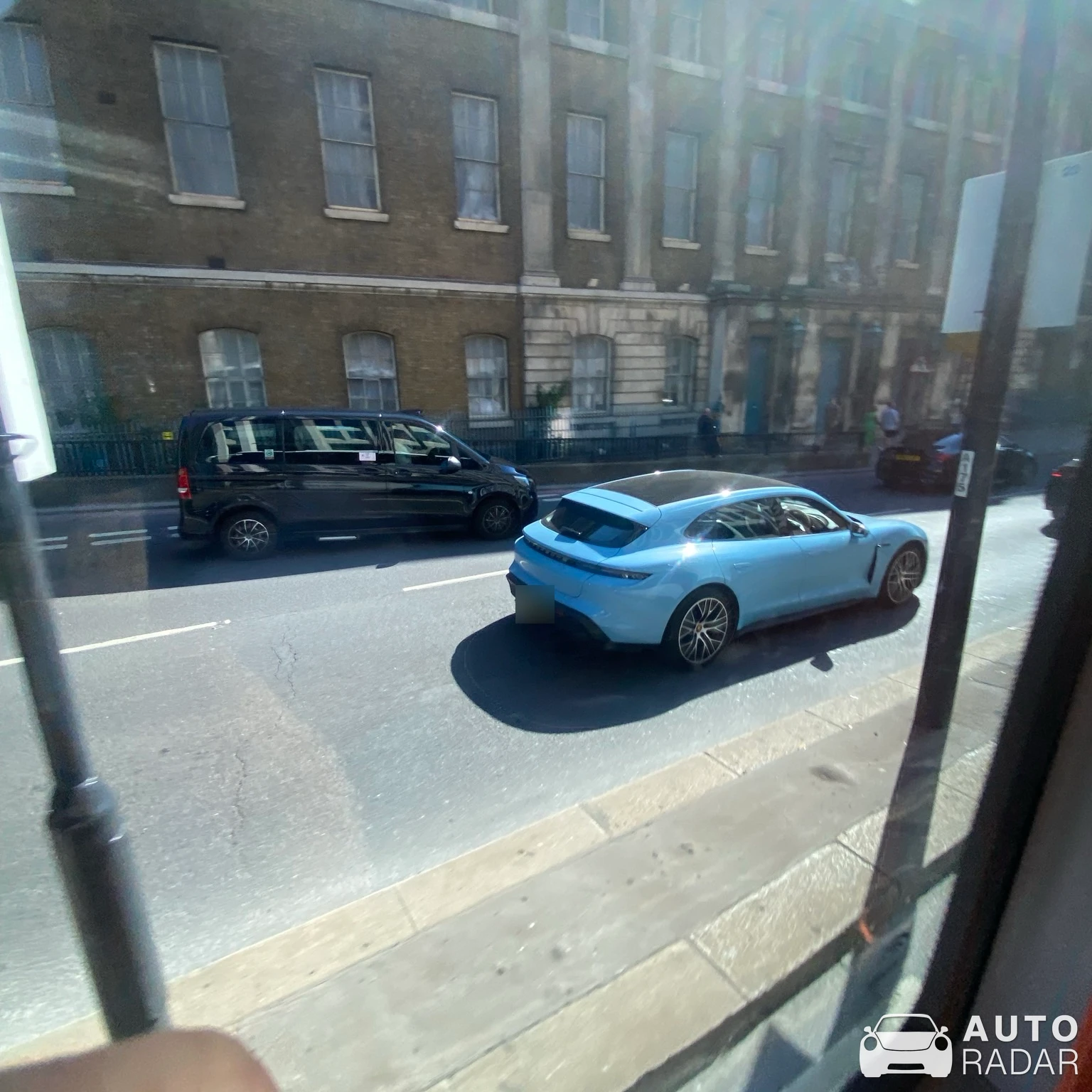 Porsche Taycan spotted in London