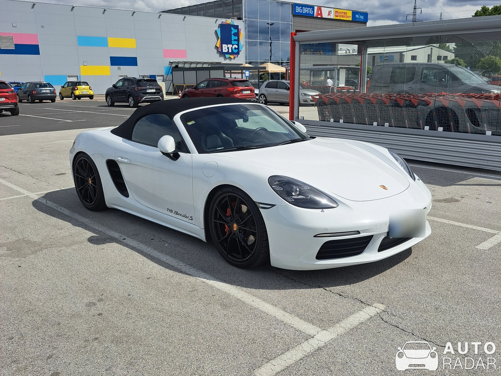 Porsche 718 Boxster S spotted in Murska Sobota