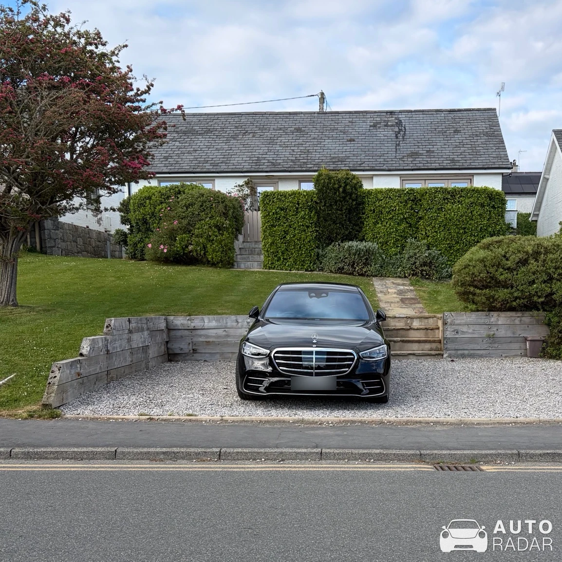 Mercedes-Benz S-Klasse W223 spotted in Pwllheli