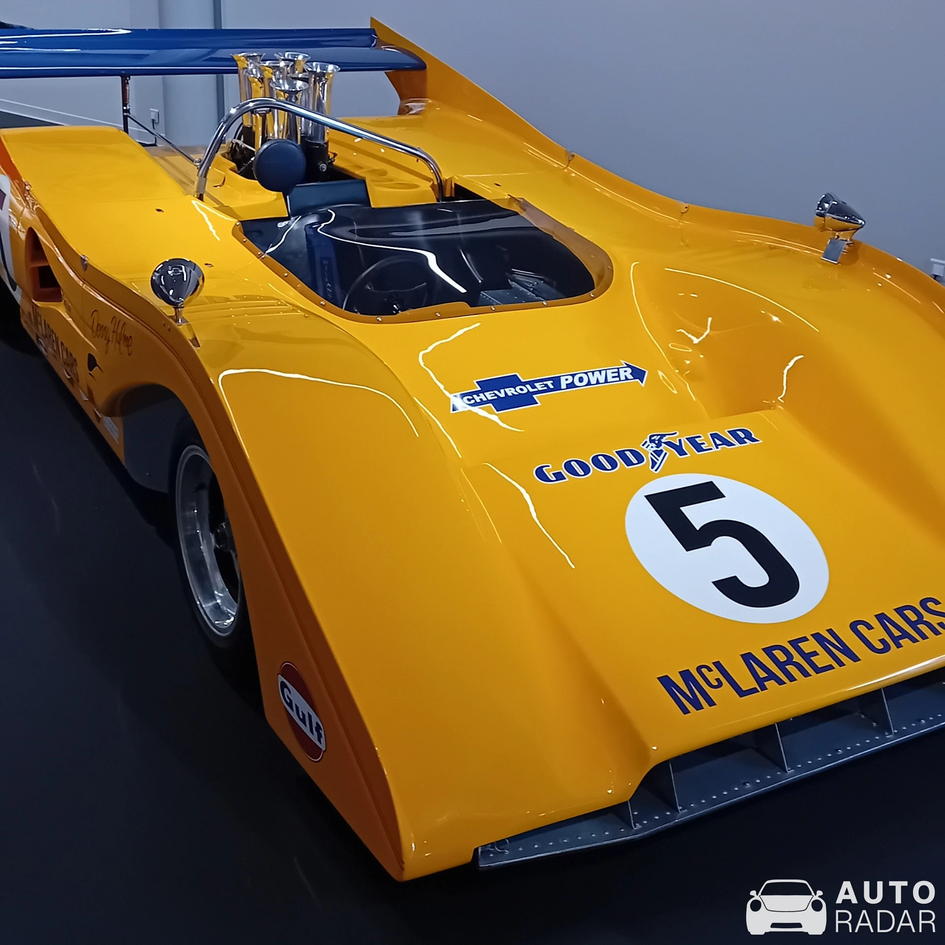 McLaren M8F spotted in Le Mans