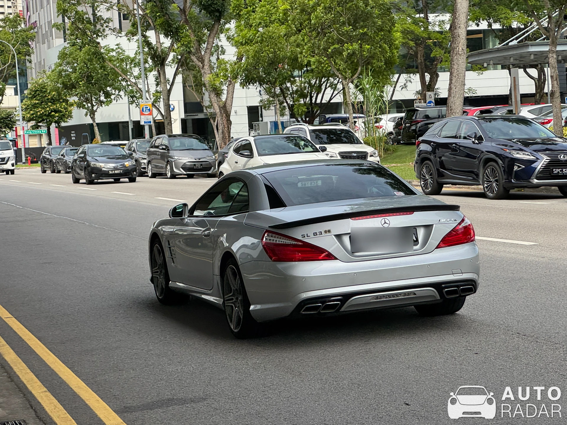 Mercedes-AMG SL 63 R231 2016 spotted in Singapore