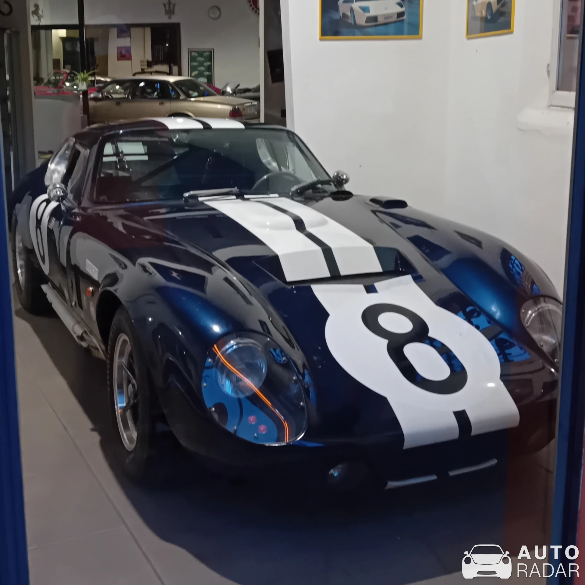 Shelby Cobra Daytona Coupe CSX9000 spotted in Modena, Italy