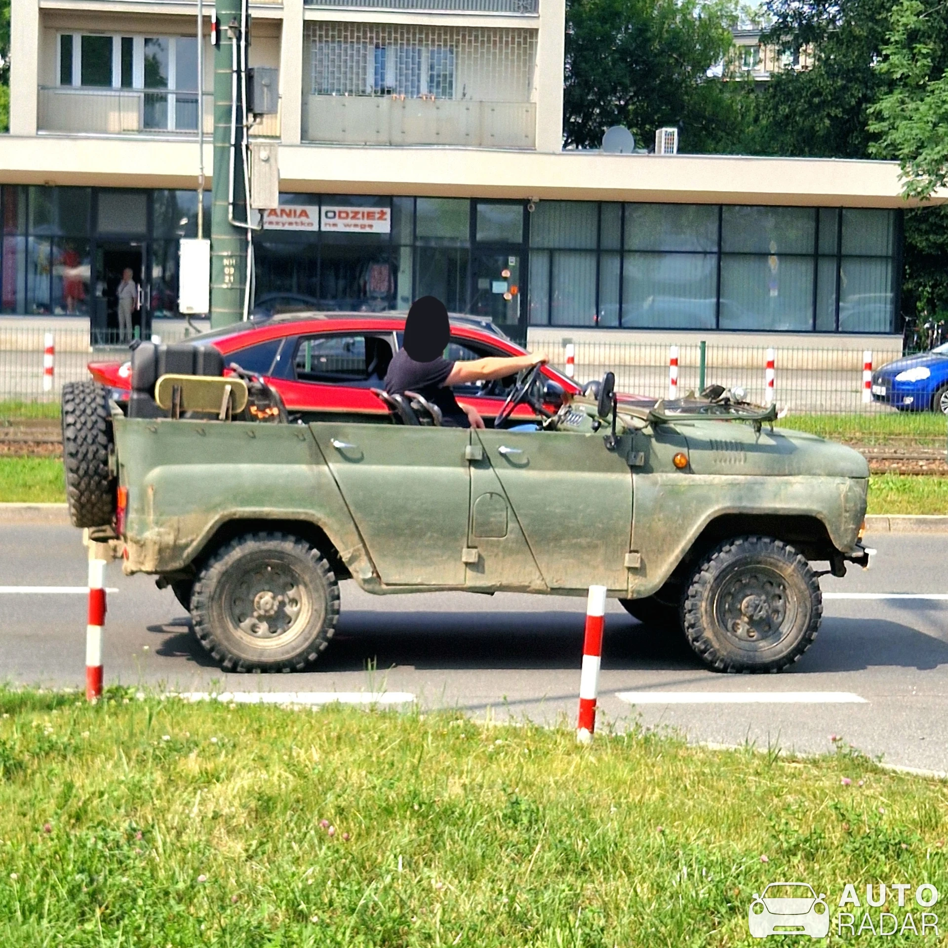 UAZ 469 spotted in Kraków