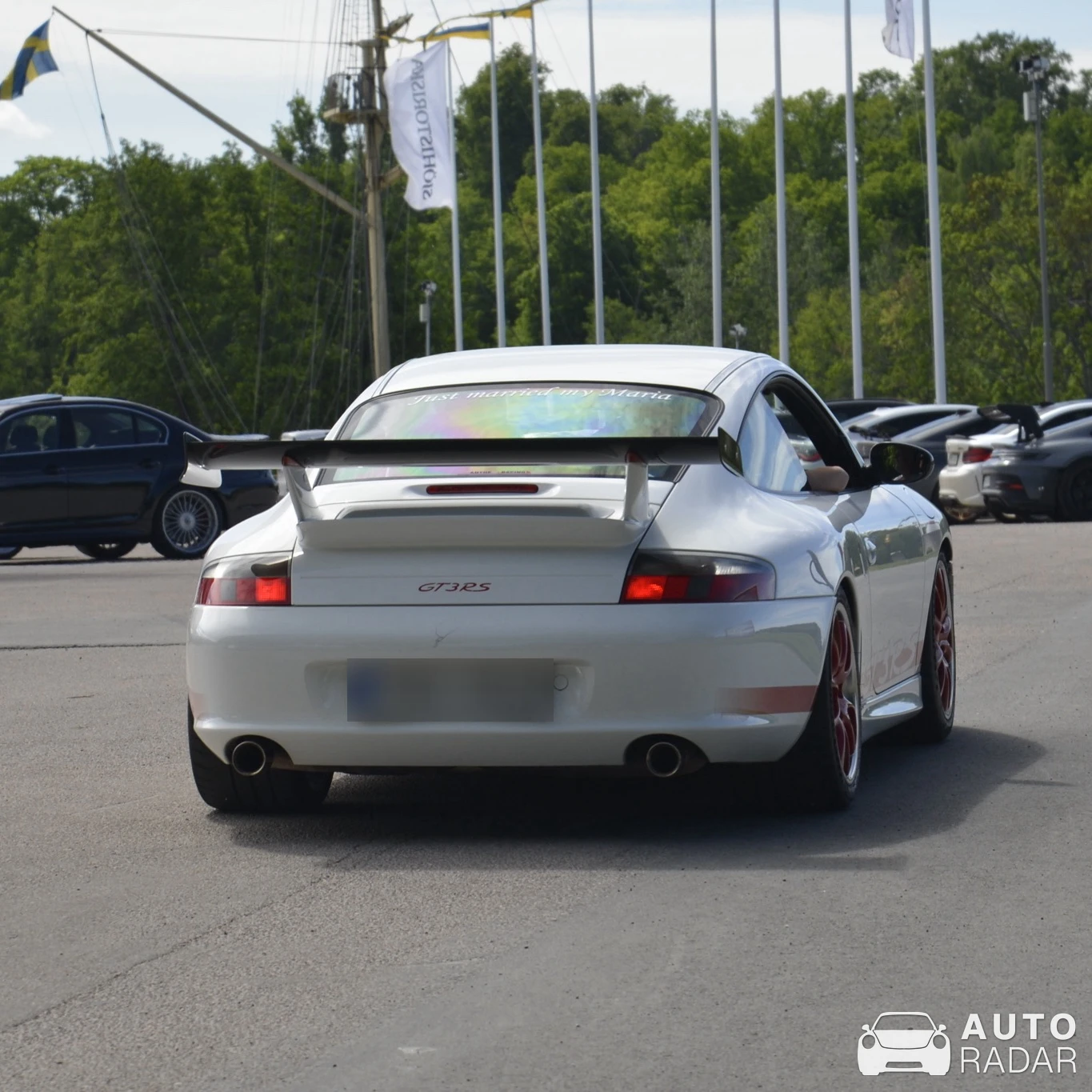 Porsche 996 GT3 RS spotted in Stockholm