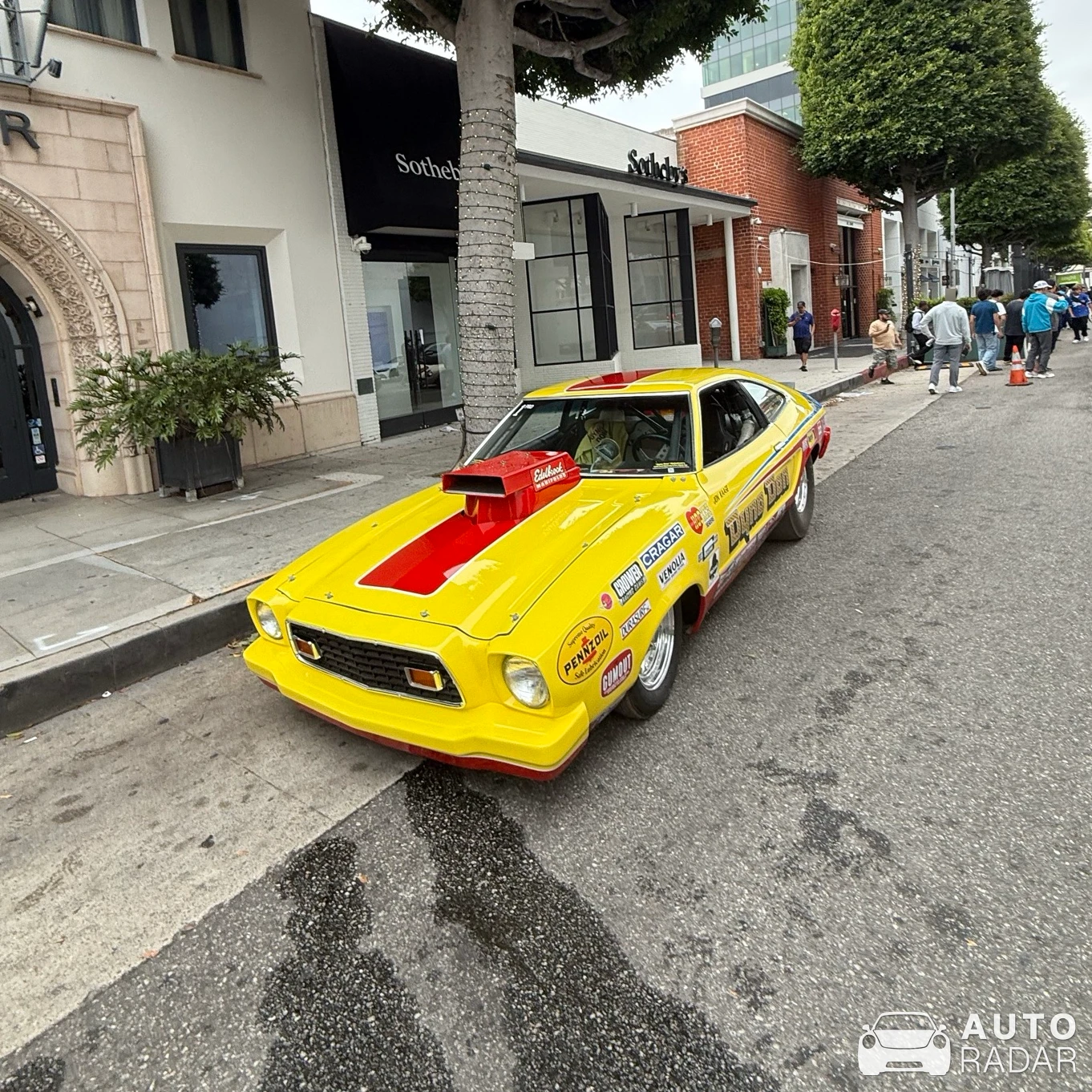 Ford Mustang II King Cobra spotted in Beverly Hills